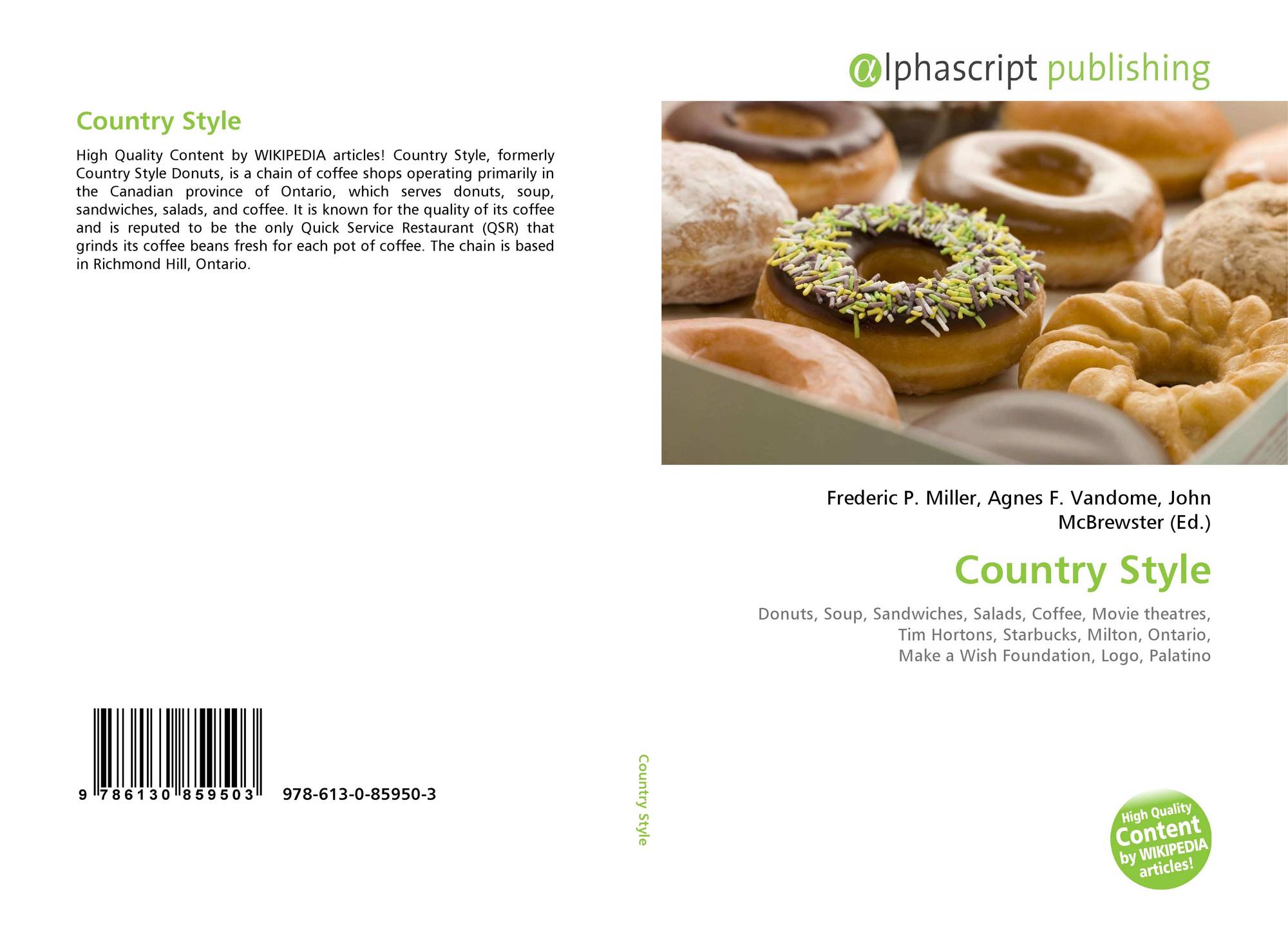 Country Style 978 613 0 85950 3 6130859503 9786130859503