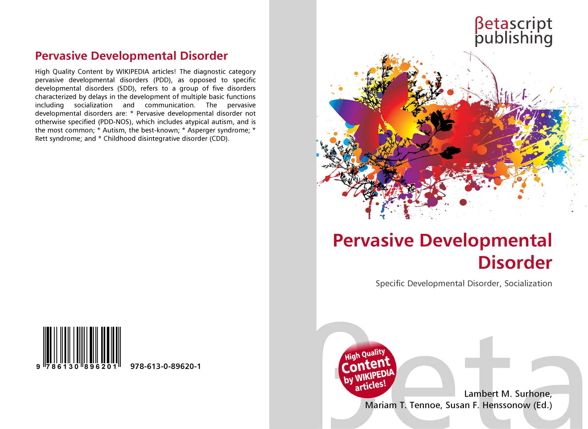 pervasive development disorders