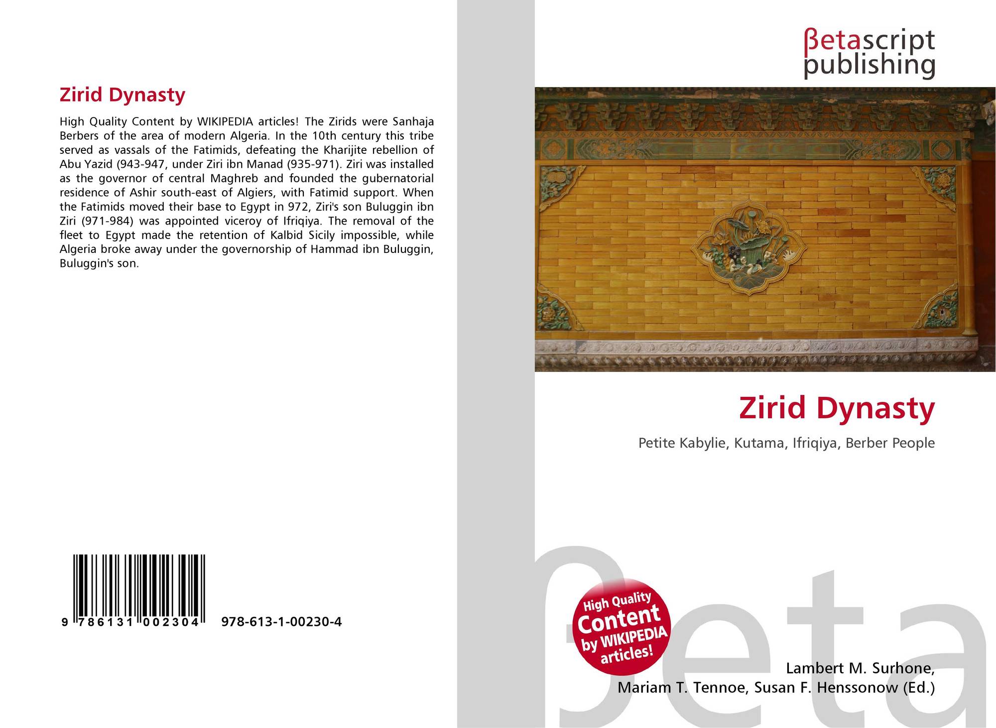 Zirid Dynasty 978 613 1 4