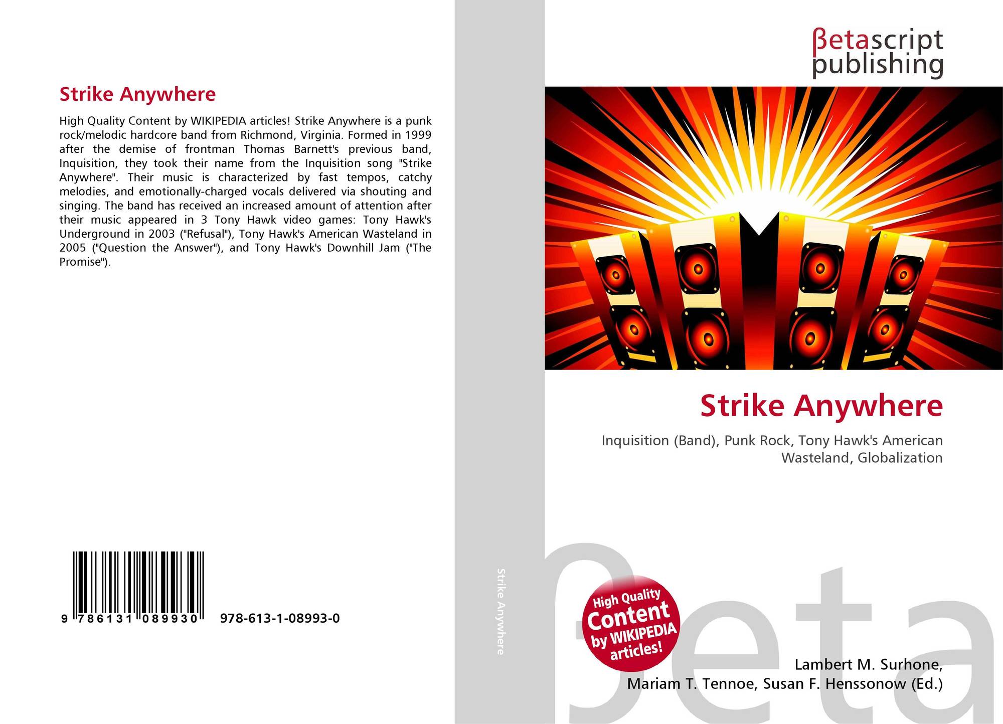 Bookcover of Strike Anywhere