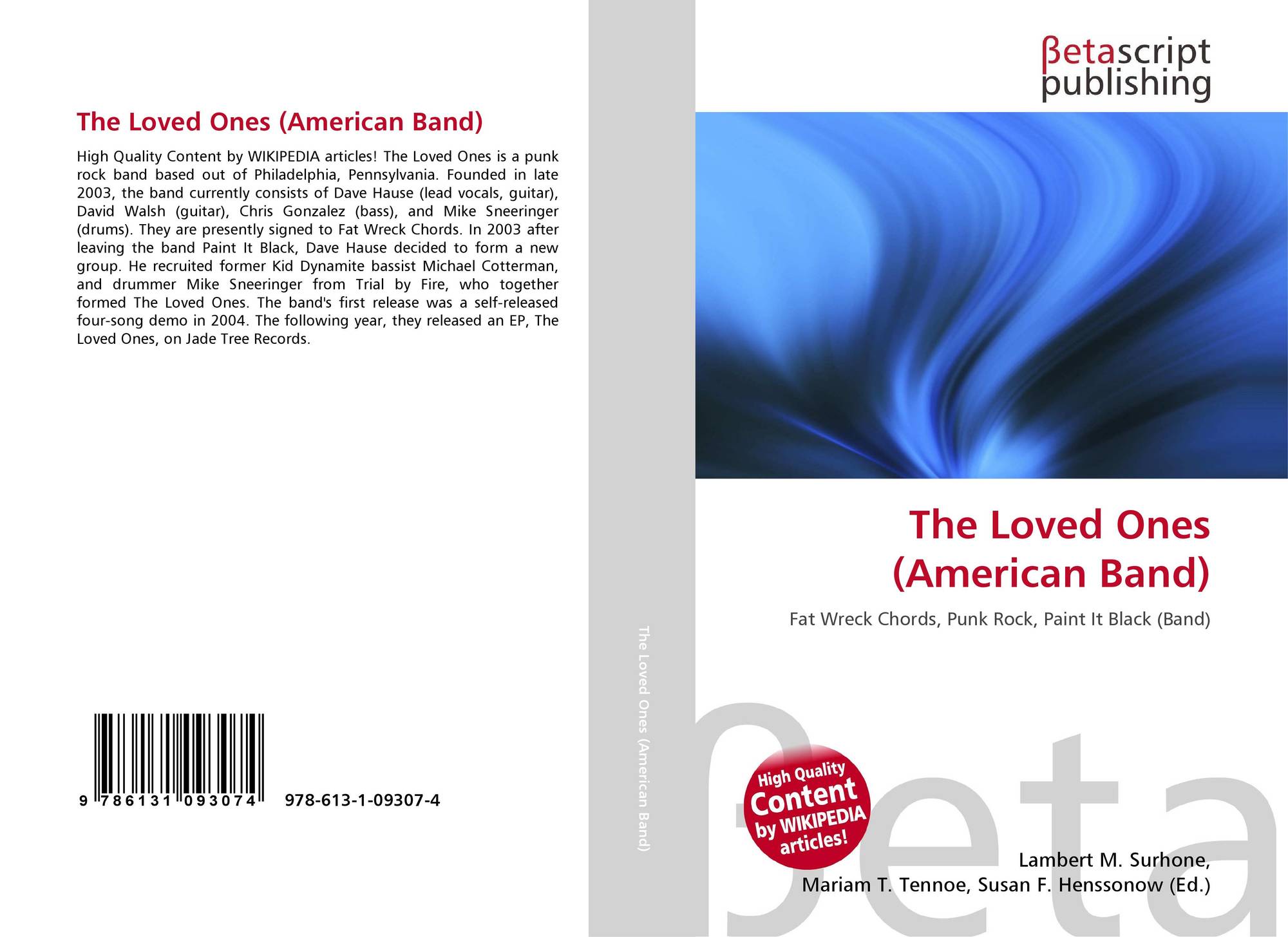 The Loved Ones American Band 978 613 1 09307 4 6131093075