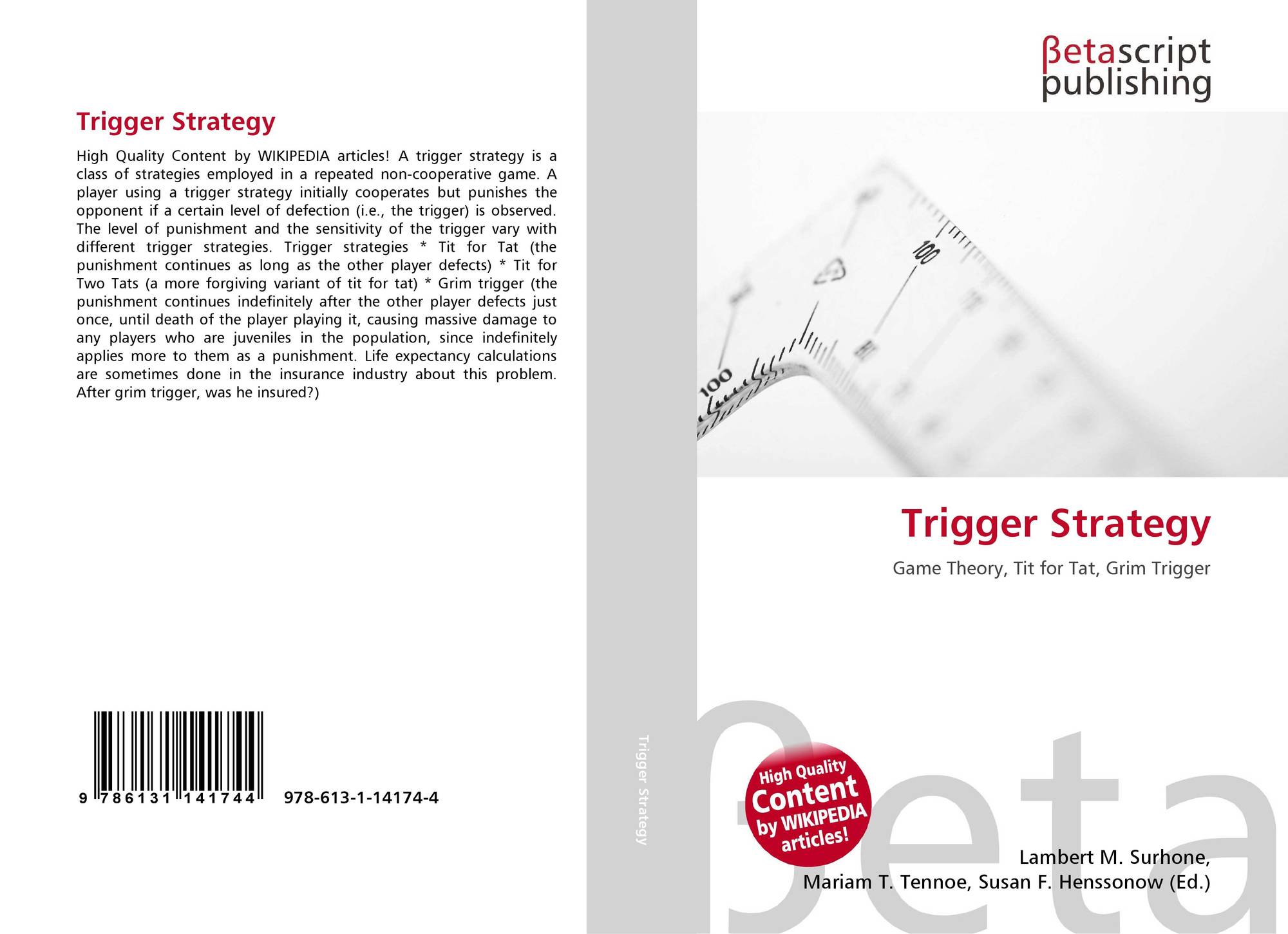 Trigger Strategy, 9786131141744, 6131141746 ,9786131141744