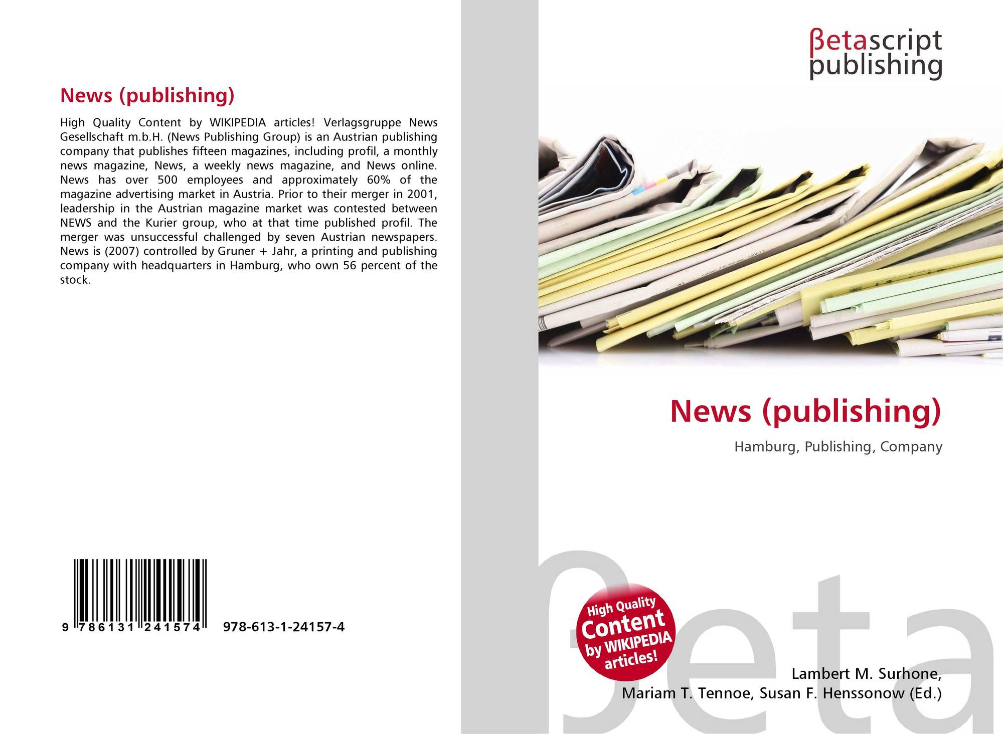 Publishing articles. Publishing articles