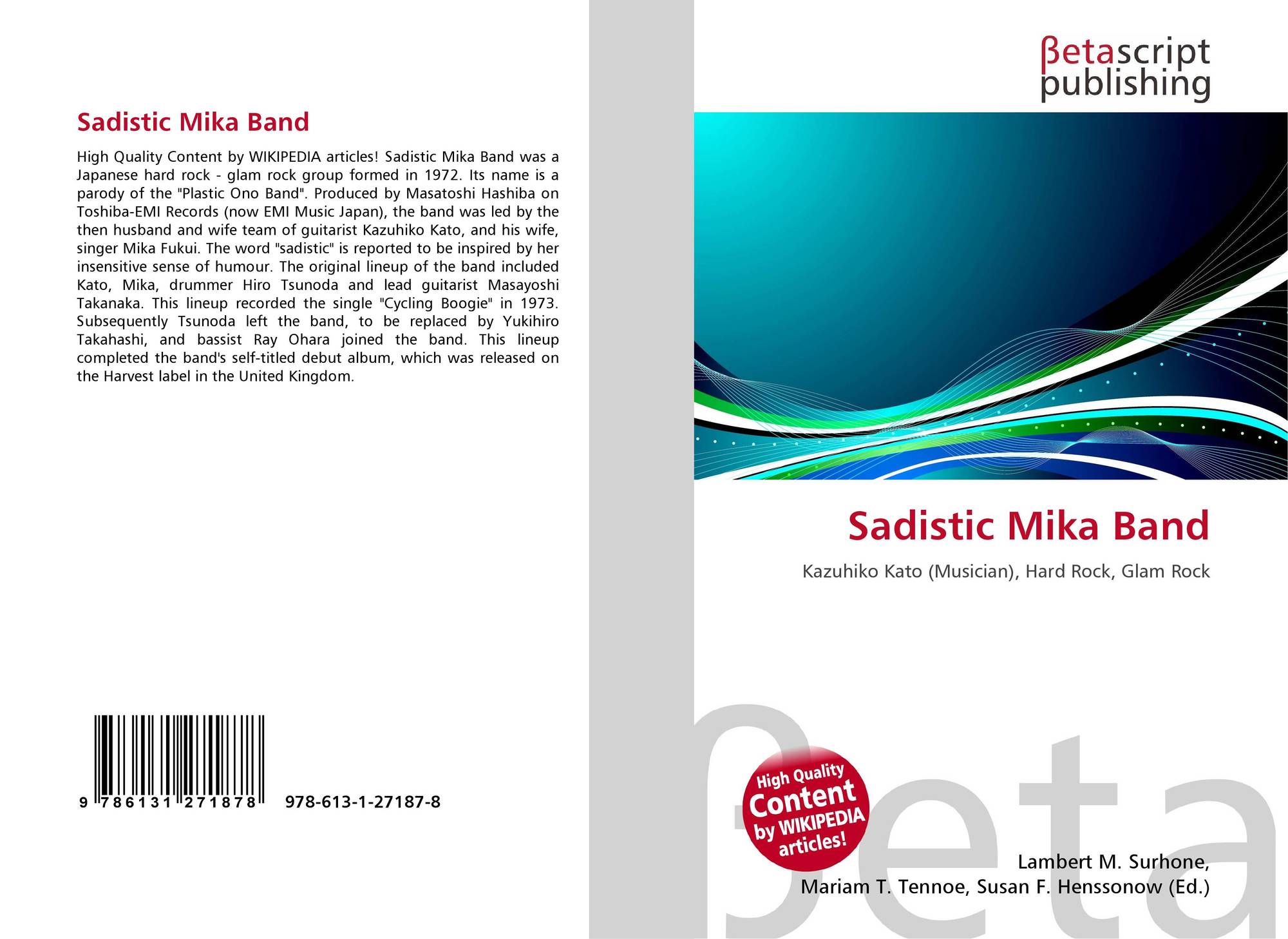 Sadistic Mika Band 978 613 1 8