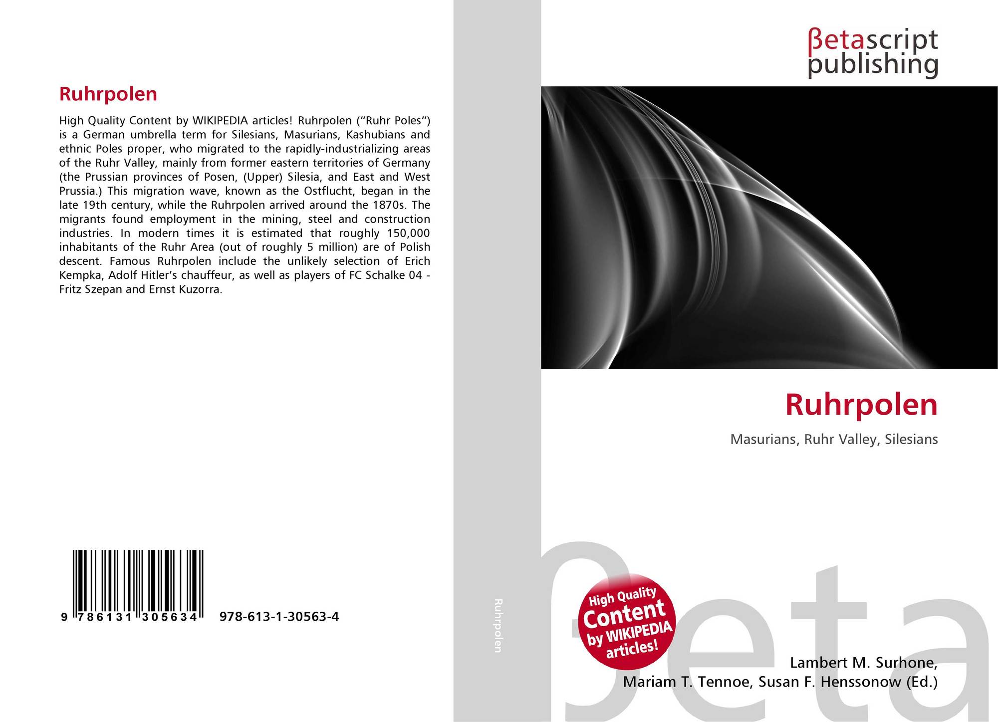 Ruhrpolen, 9786131305634, 6131305633 ,9786131305634