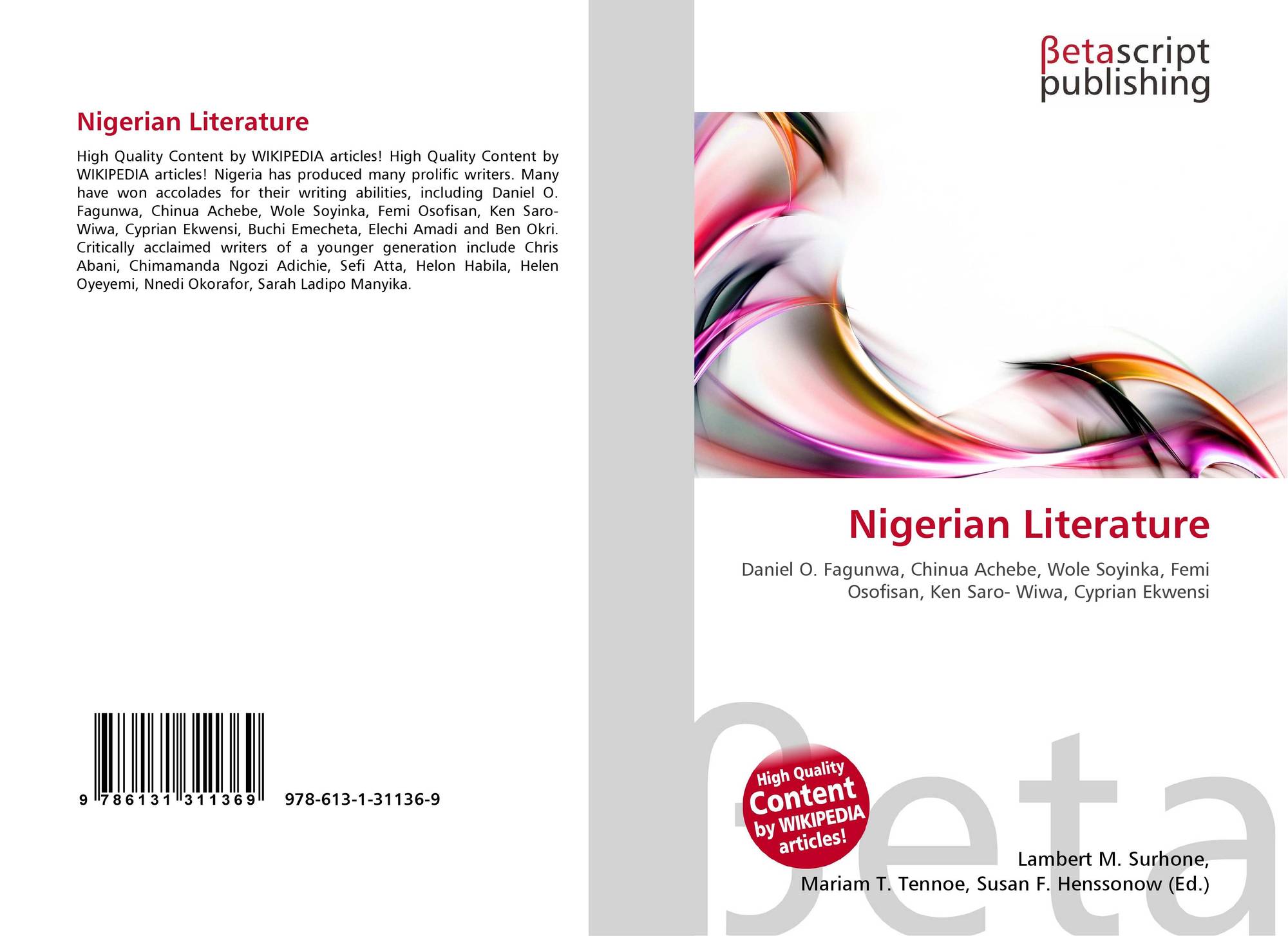summary of nigerian literature