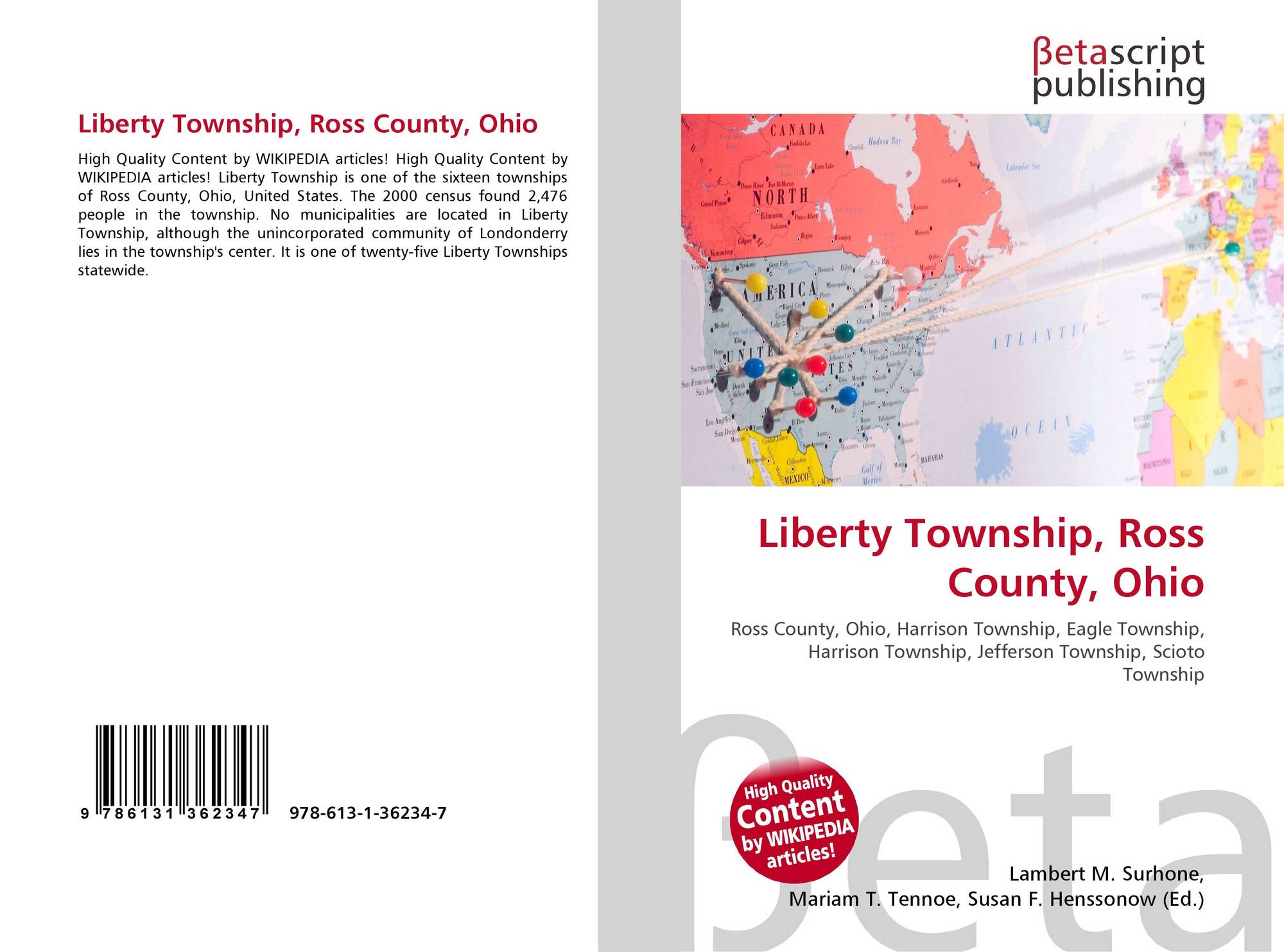 Liberty Township, Ross County, Ohio, 9786131362347, 6131362343