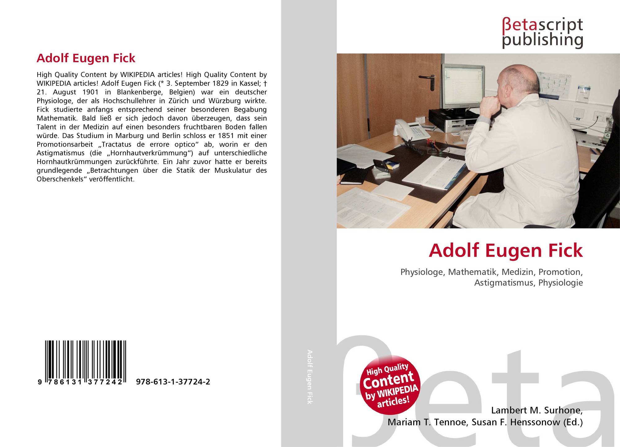 Adolf Eugen Fick Alchetron, The Free Social Encyclopedia