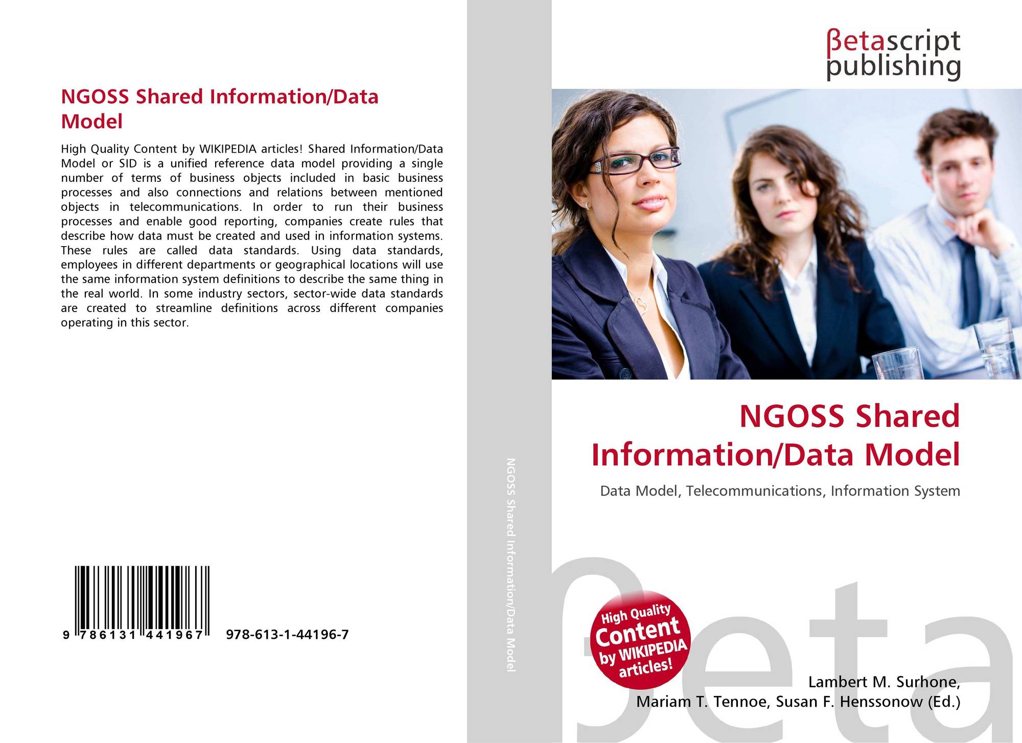 Ngoss Shared Information Data Model 978 613 1 7