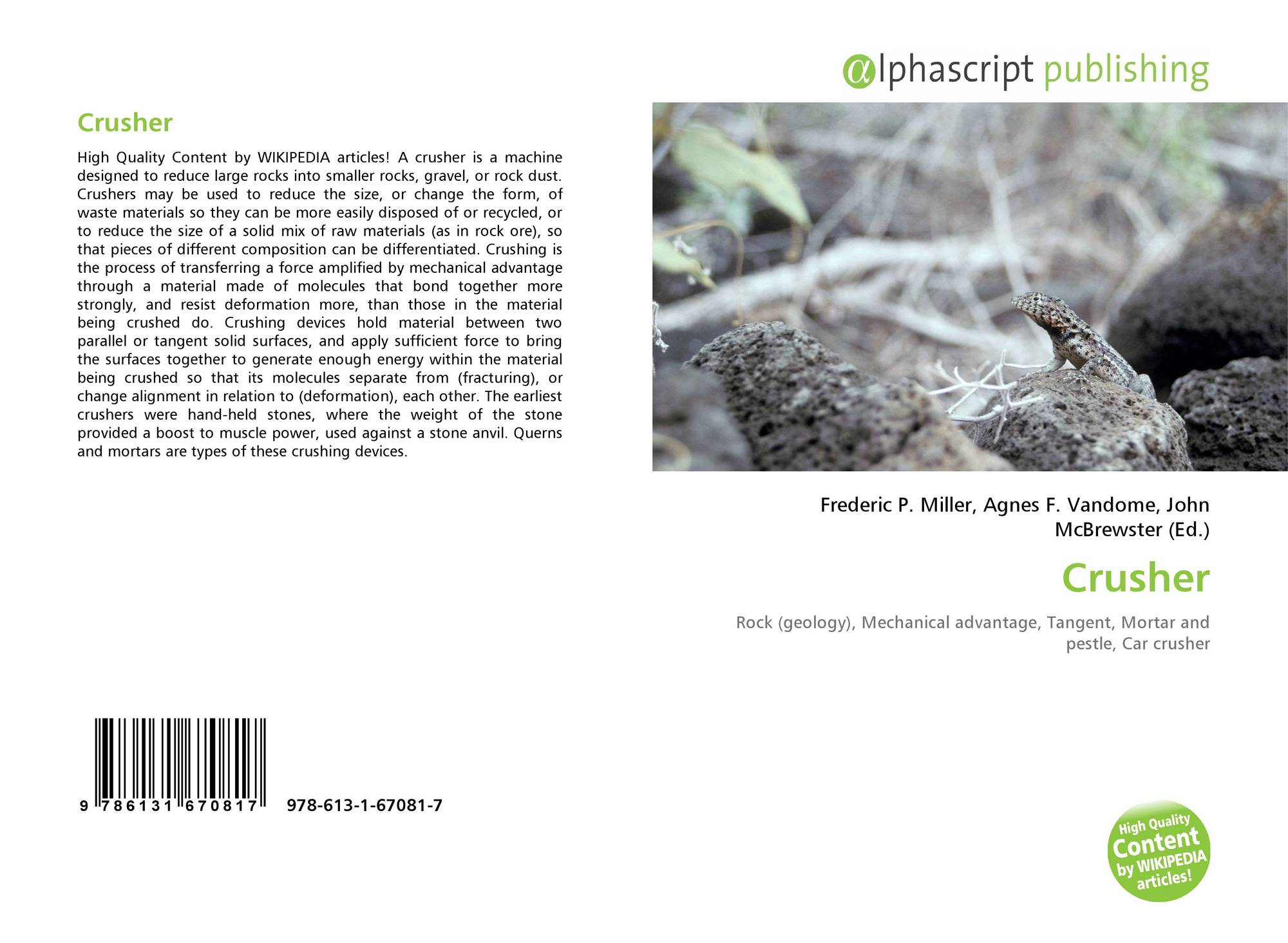 the article about crusher the article about crusher