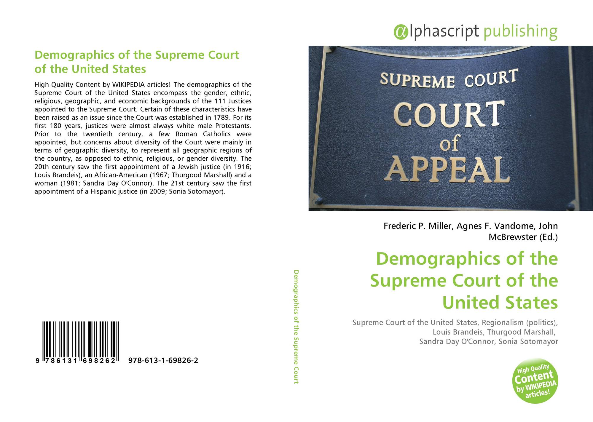 supreme court demographics
