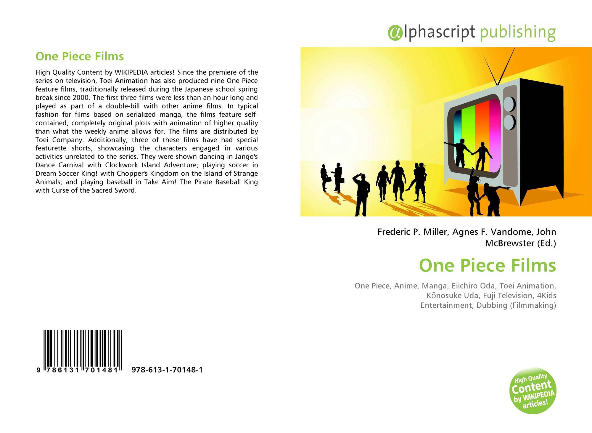 One Piece Films 978 613 1 1