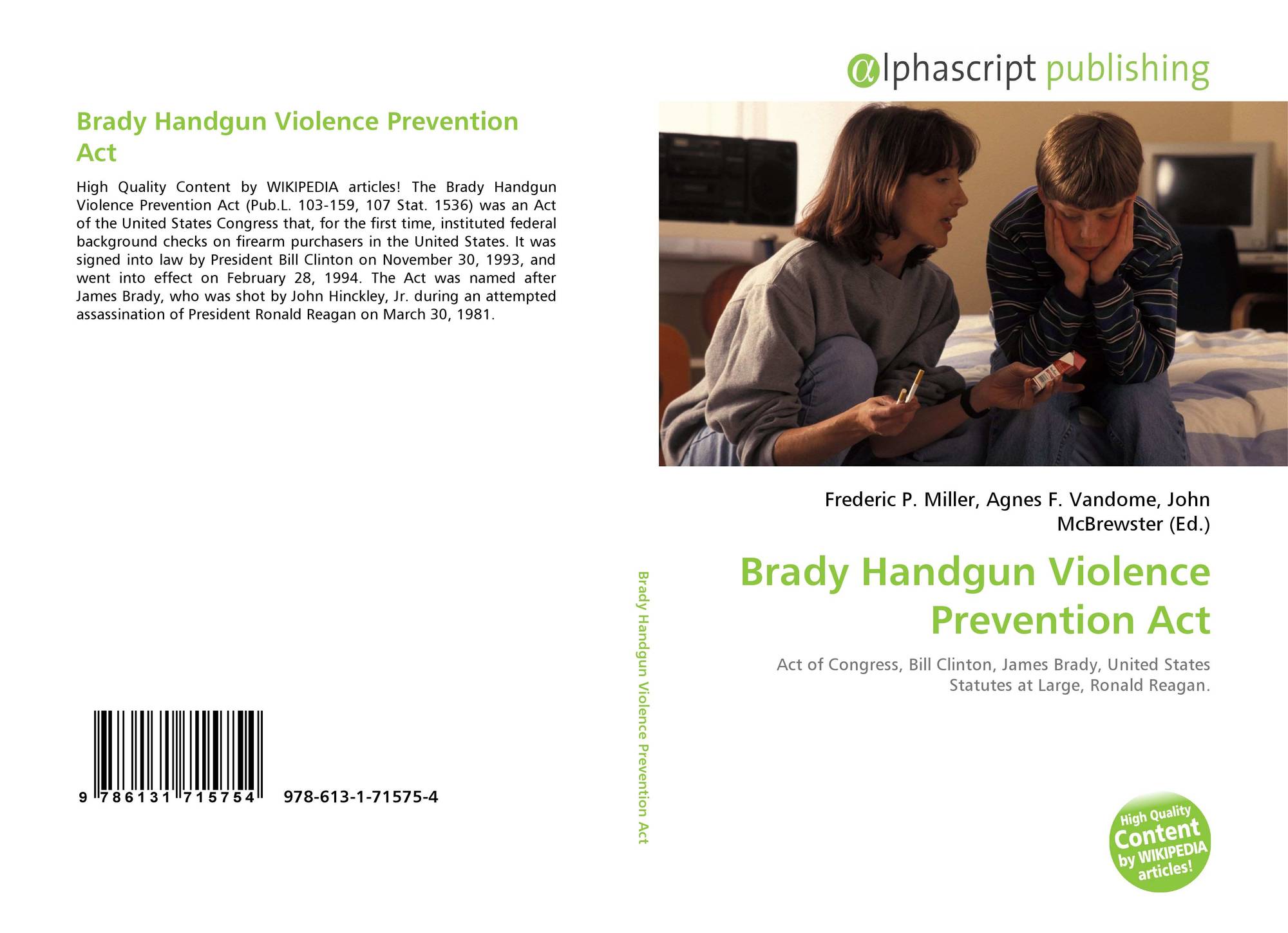 the brady handgun violence prevention act The brady handgun violence prevention act (template:usstatute), often referred to as the brady act and commonly called the brady bill, is an act of the united states congress that made background checks on firearm purchasers in the united states required and created a five-day waiting period on purchases. the brady handgun violence prevention act The brady handgun violence prevention act (template:usstatute), often referred to as the brady act and commonly called the brady bill, is an act of the united states congress that made background checks on firearm purchasers in the united states required and created a five-day waiting period on purchases.