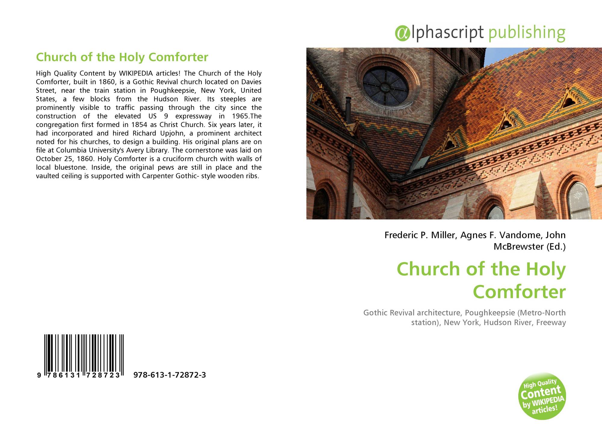 Church Of The Holy Comforter 978 613 1 72872 3 6131728720