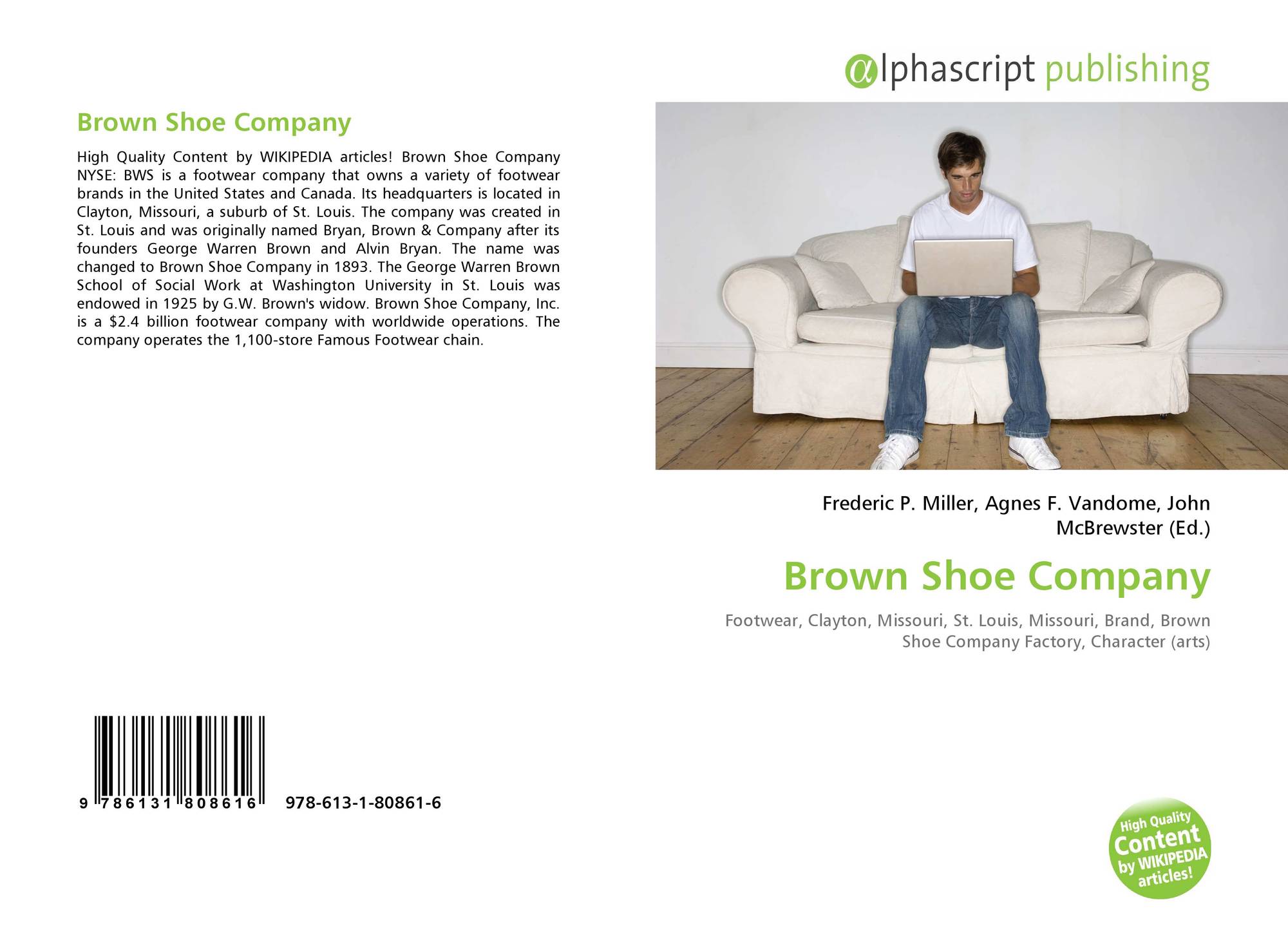 Brown Shoe Company, 9786131808616, 6131808619 Brown Shoe Company, 9786131808616, 6131808619