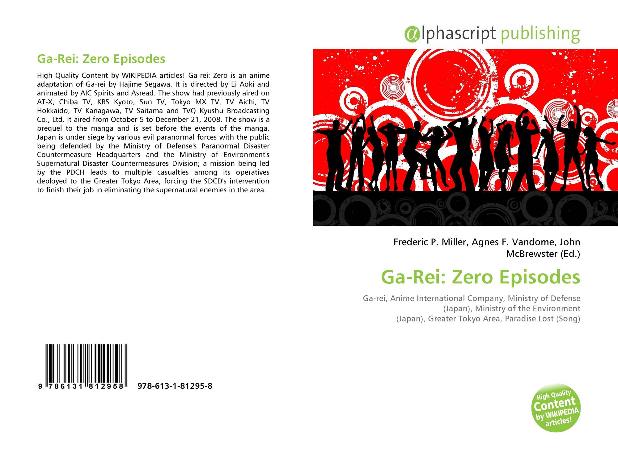 Ga Rei Zero Episodes 978 613 1 8