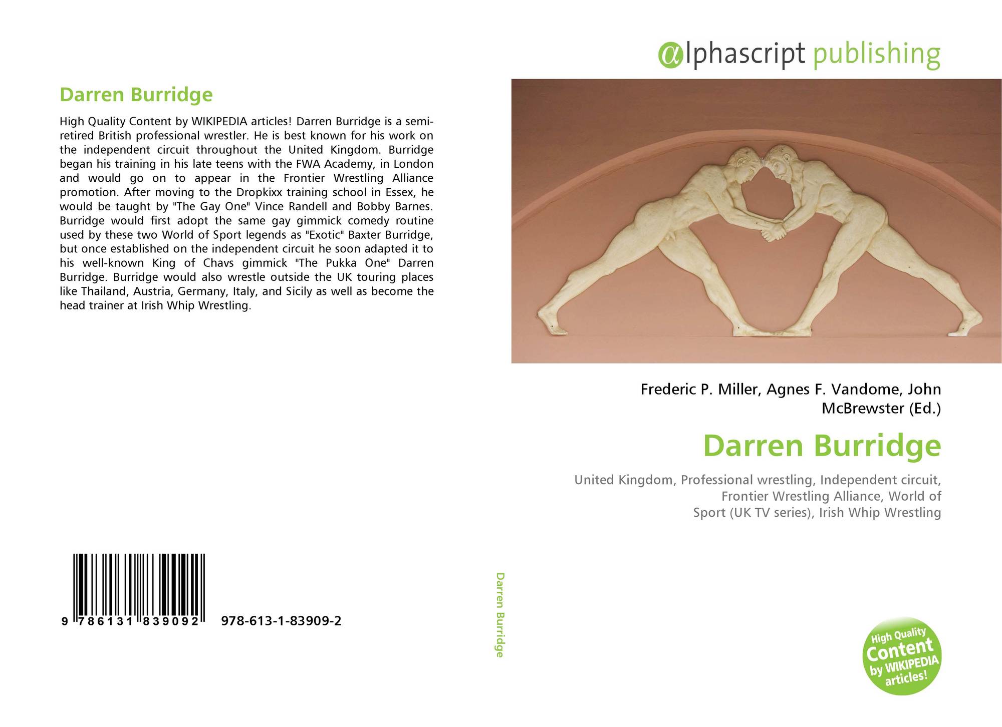 Darren Burridge 978 613 1 83909 2 6131839093 9786131839092