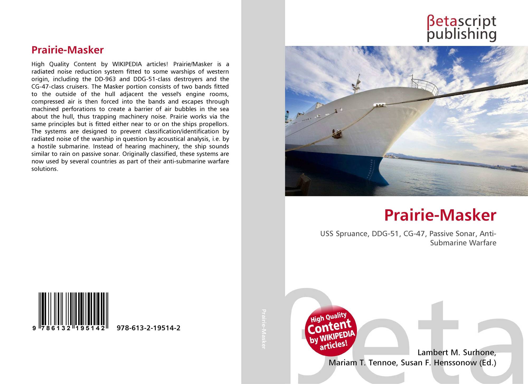 PrairieMasker, 9786132195142, 6132195149 ,9786132195142