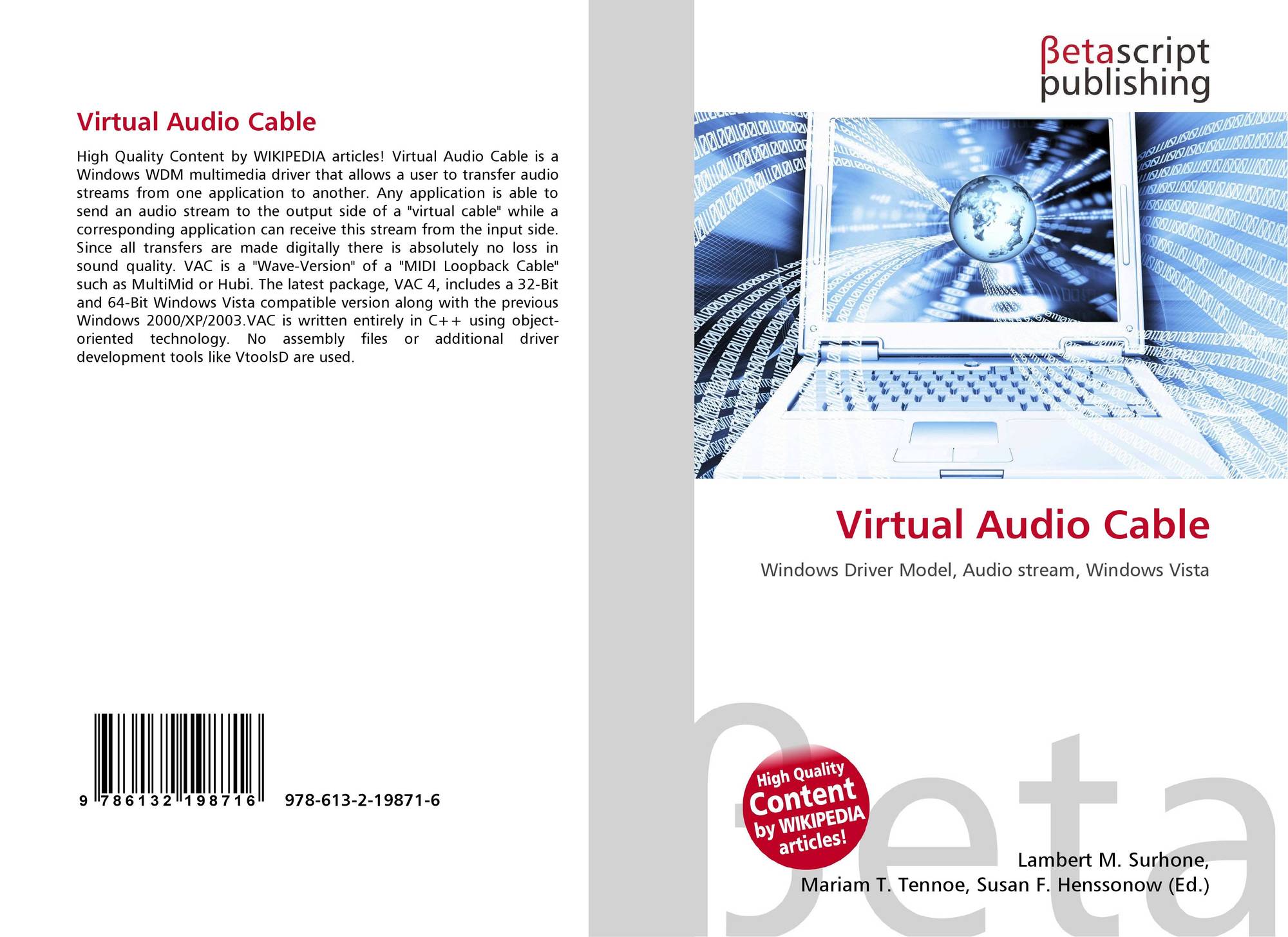 virtual audio loopback cable