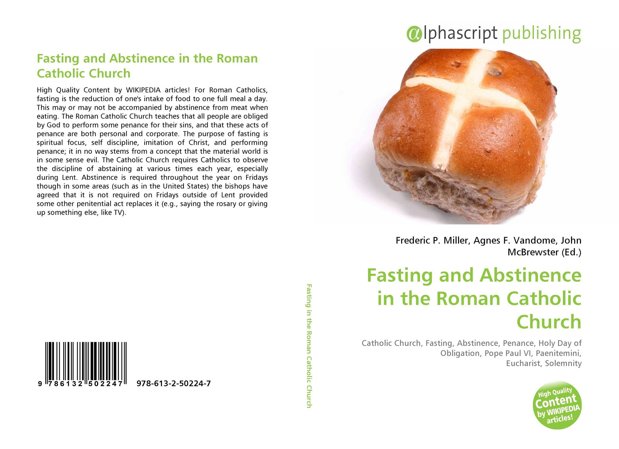 Fasting And Abstinence In The Roman Catholic Church 978 613 2 50224 7 