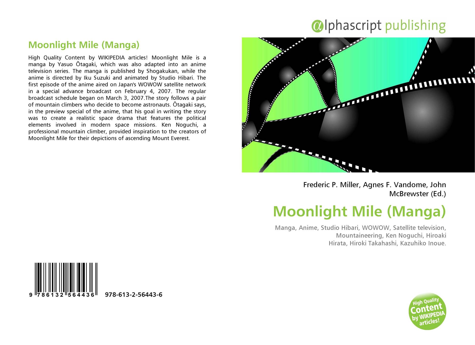 Moonlight Mile Manga 978 613 2 6