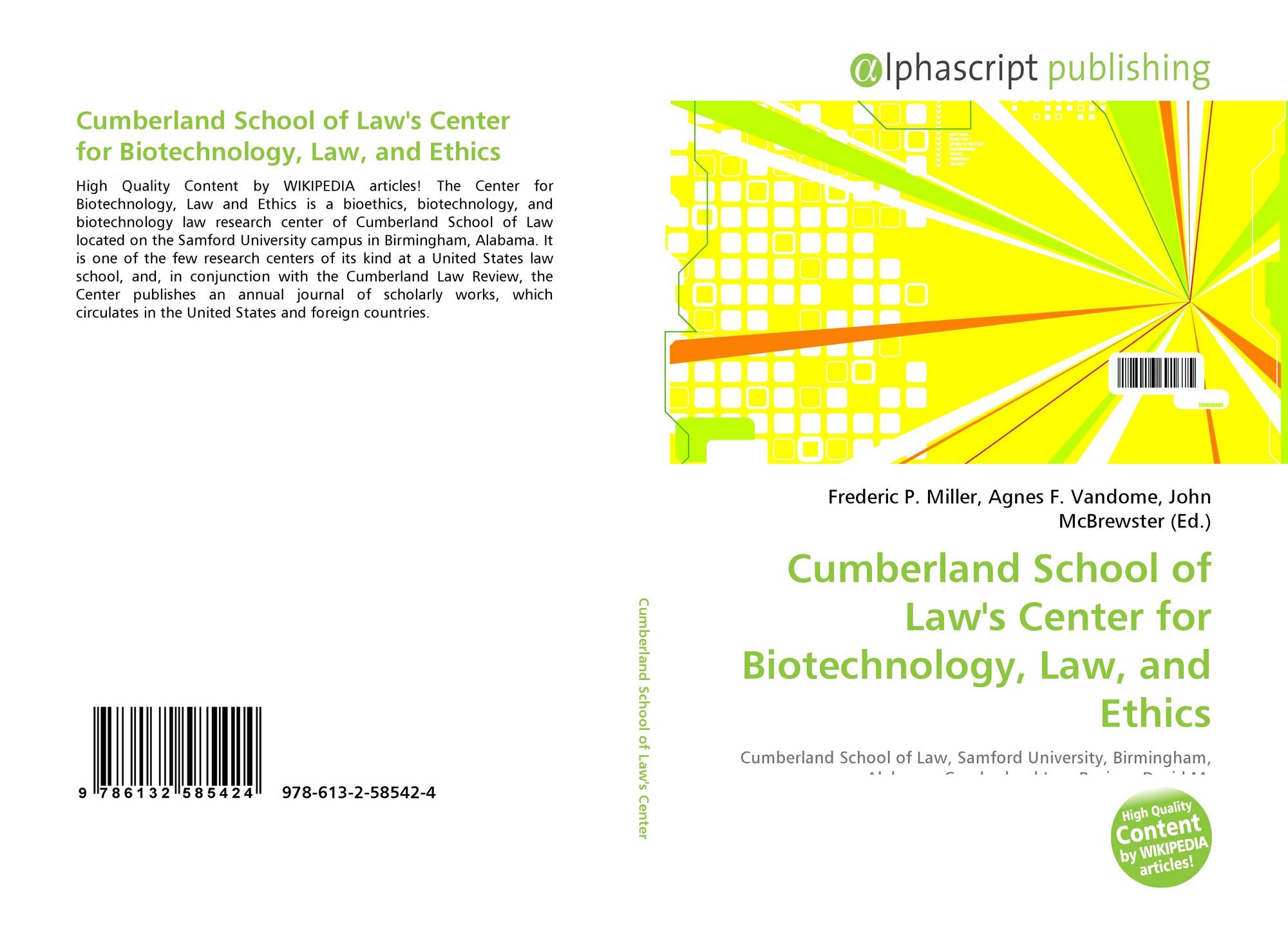 Cumberland School of Law's Center for Biotechnology, Law, and Ethics