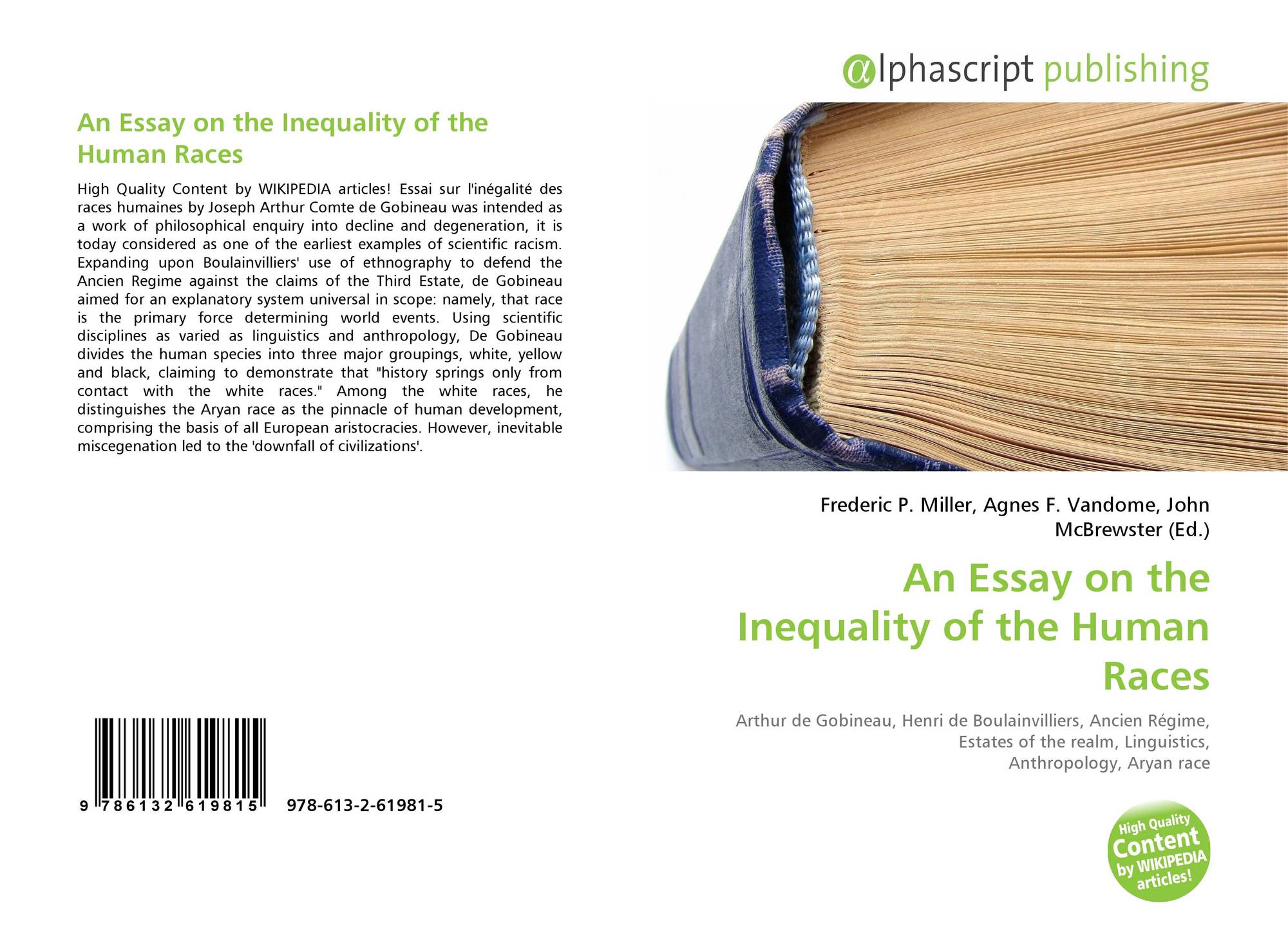 essay on the inequality of the human race essay on the inequality of the human race