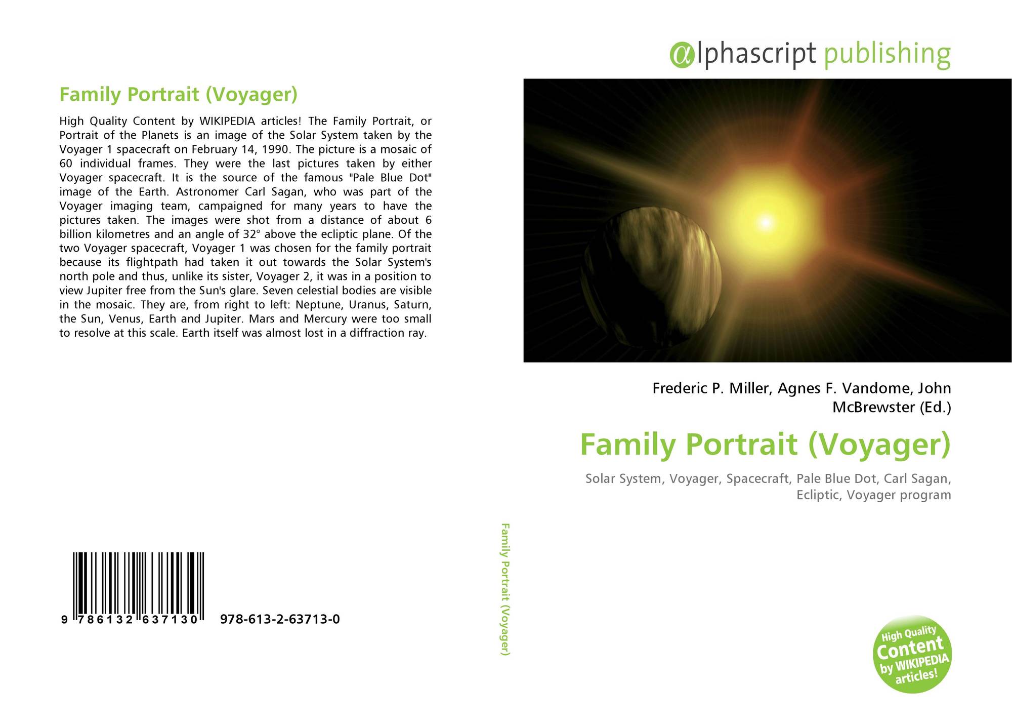 Family Portrait Voyager 978 613 2 63713 0 6132637133