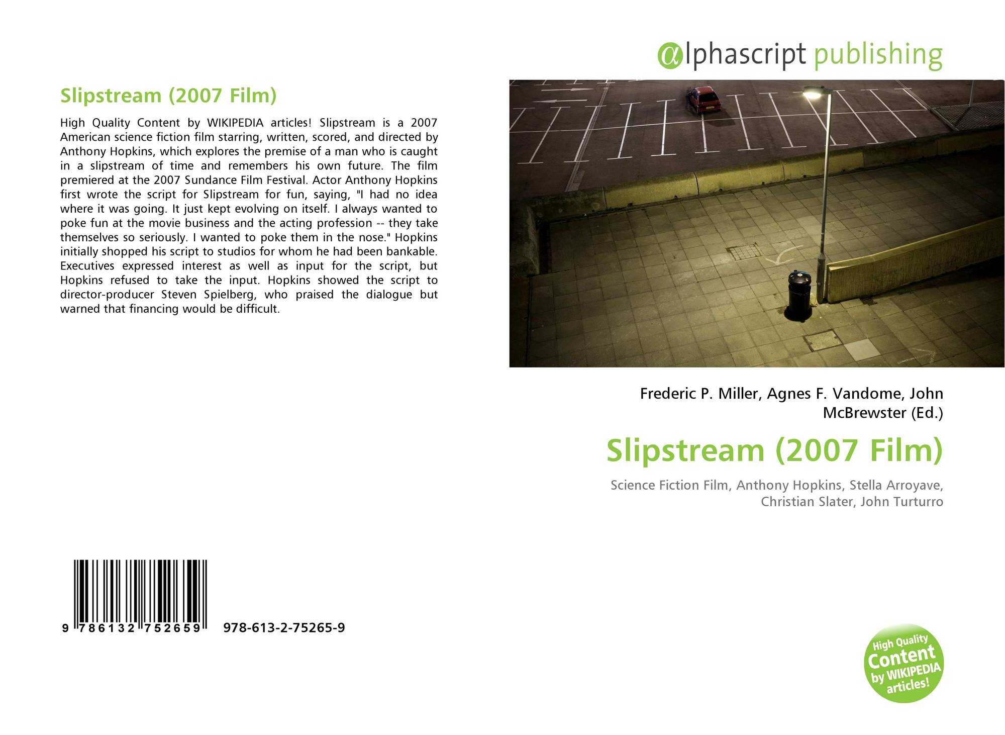 slipstream-2007-film-978-613-2-75265-9-613275265x-9786132752659
