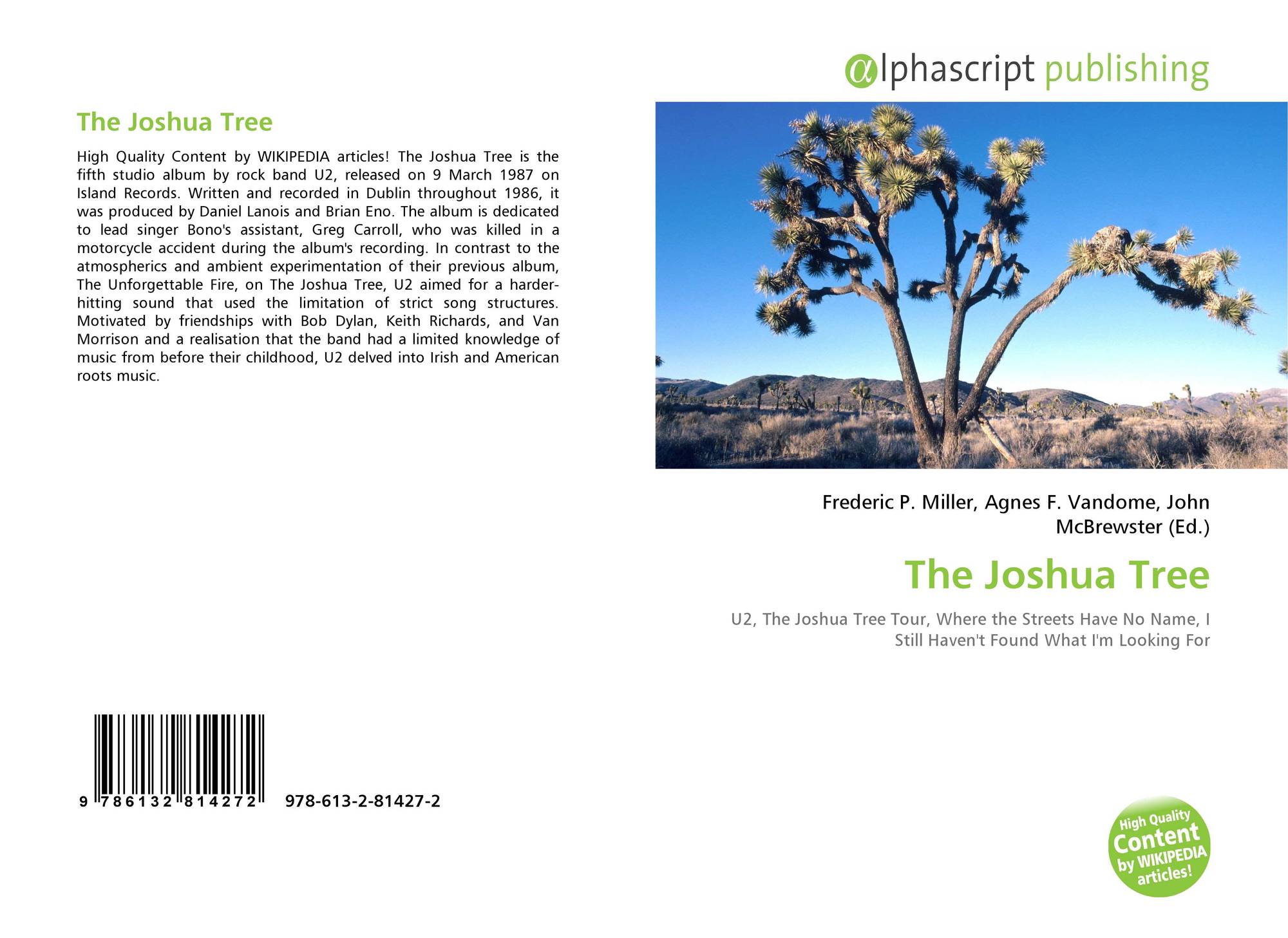 u2 the joshua tree titres
