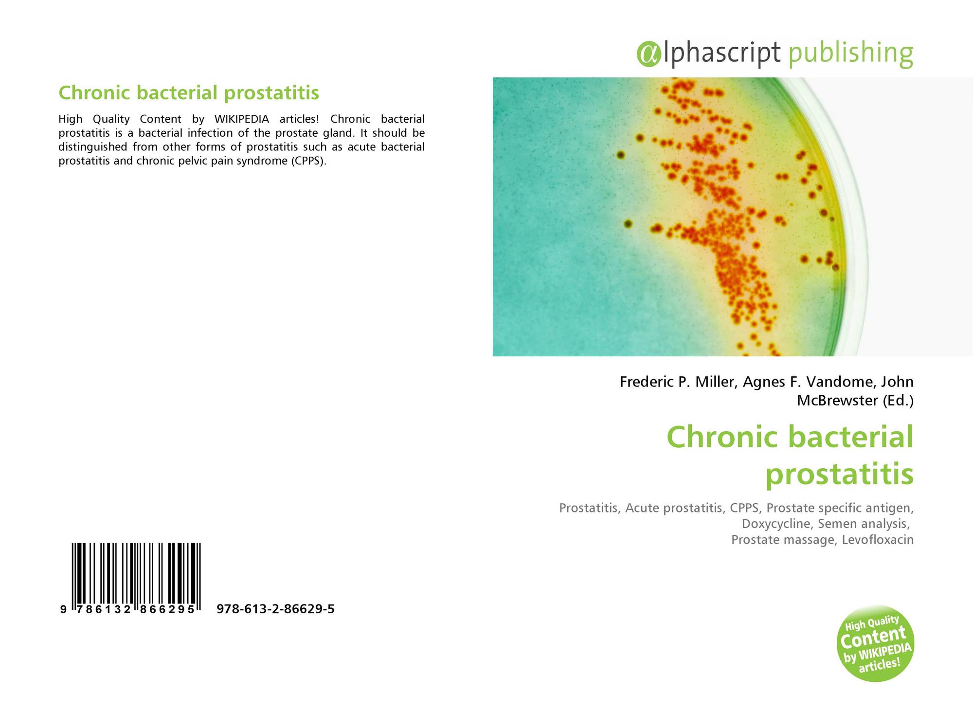 chronic bacterial prostatitis wiki