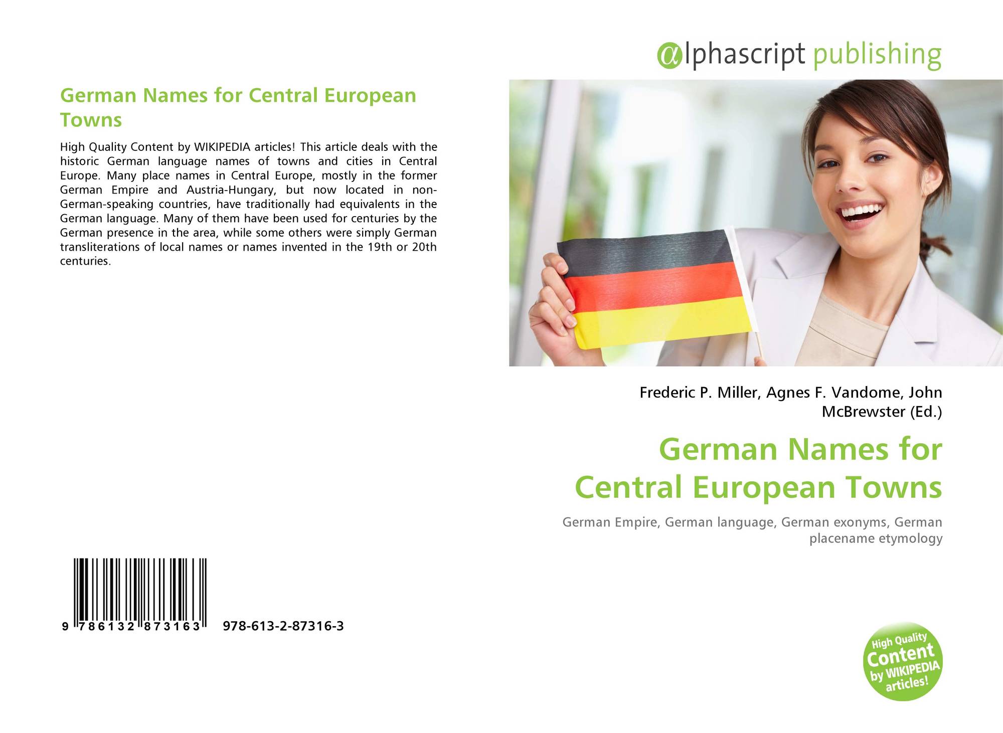 German Names For Central European Towns 978 613 2 3