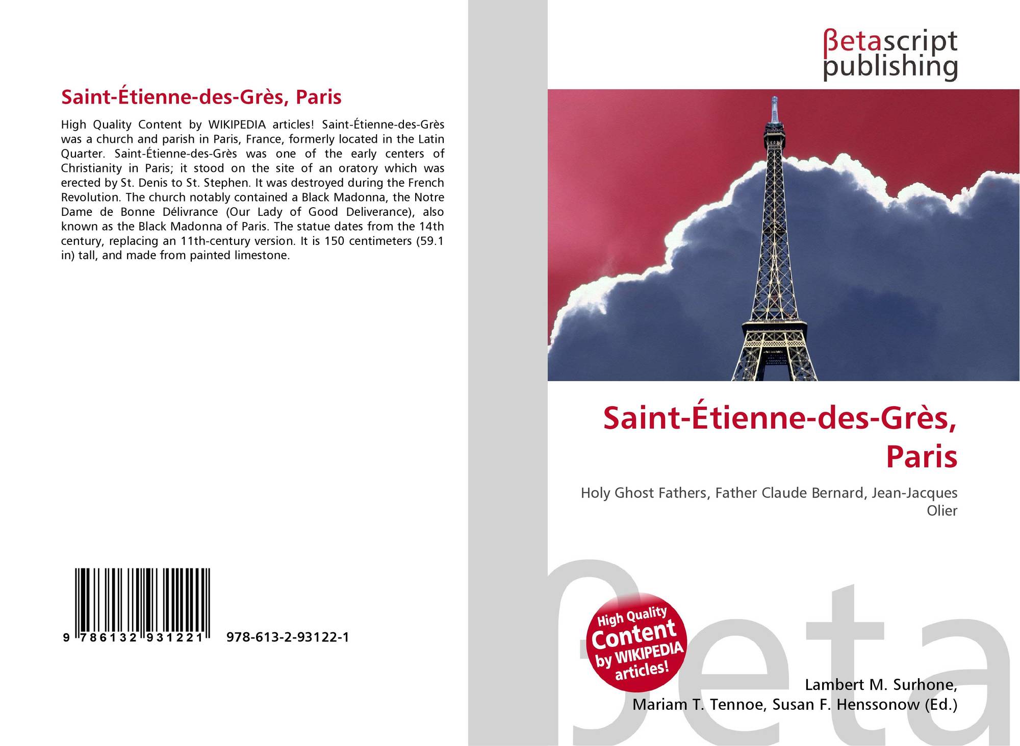 SaintÉtiennedesGrès, Paris, 9786132931221, 6132931228 ,9786132931221