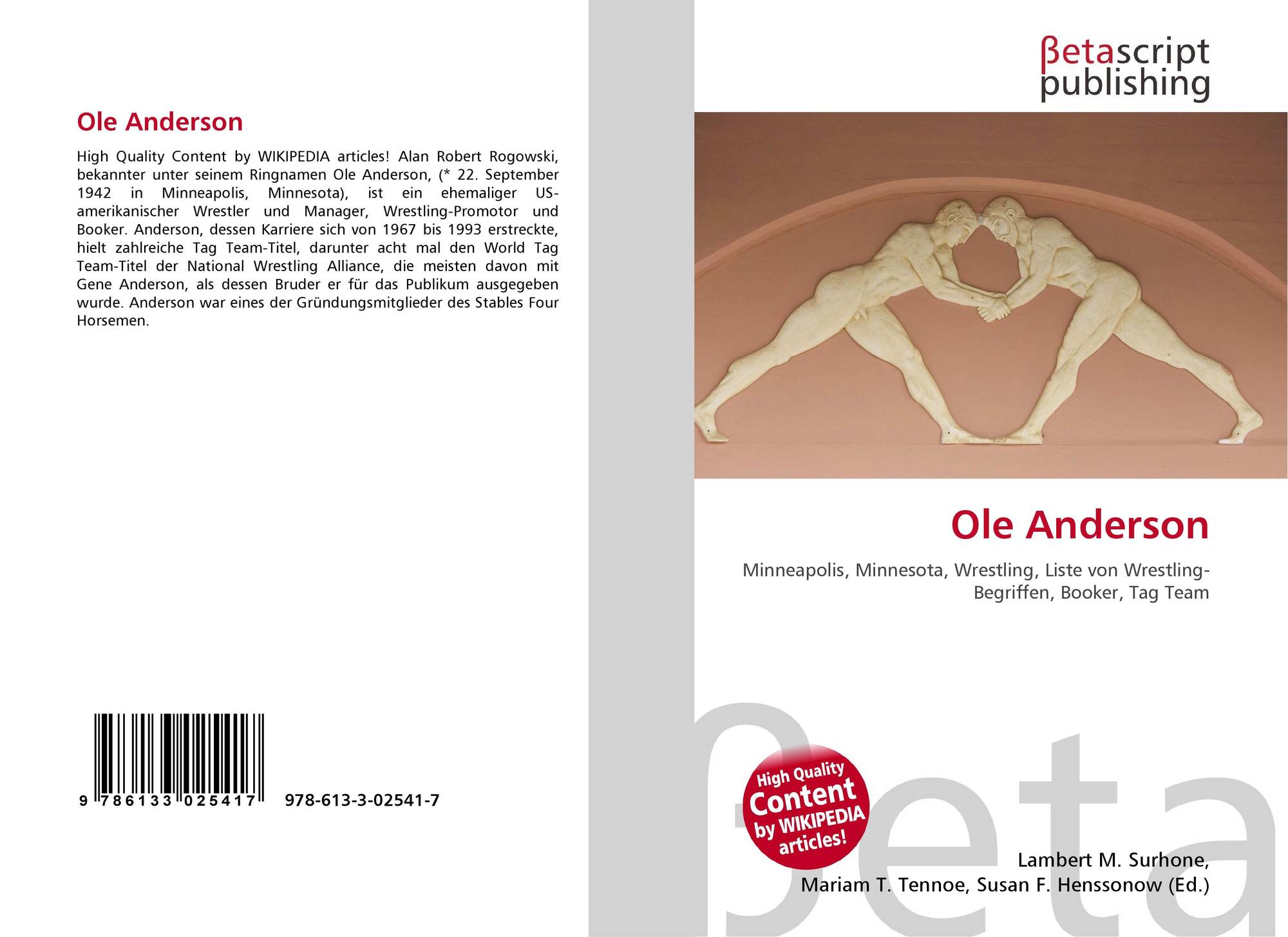 Ole Anderson 978 613 3 7