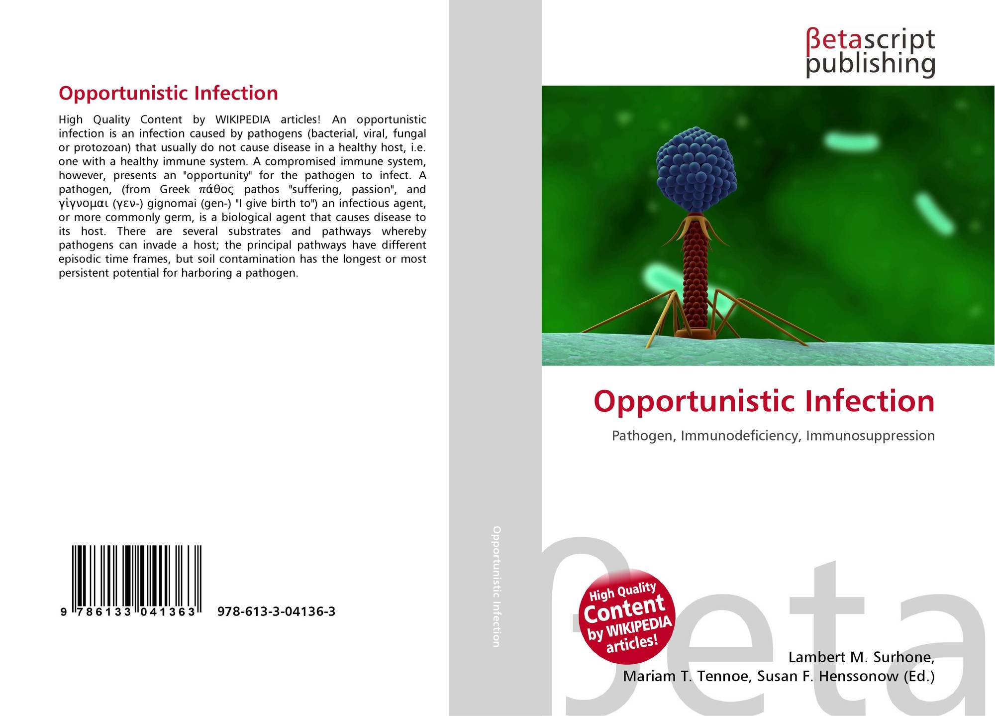 bookcover of opportunistic infection omni badge 9307e2201e5f762643a64561af3456be64a87707602f96b92ef18a9bbcada116