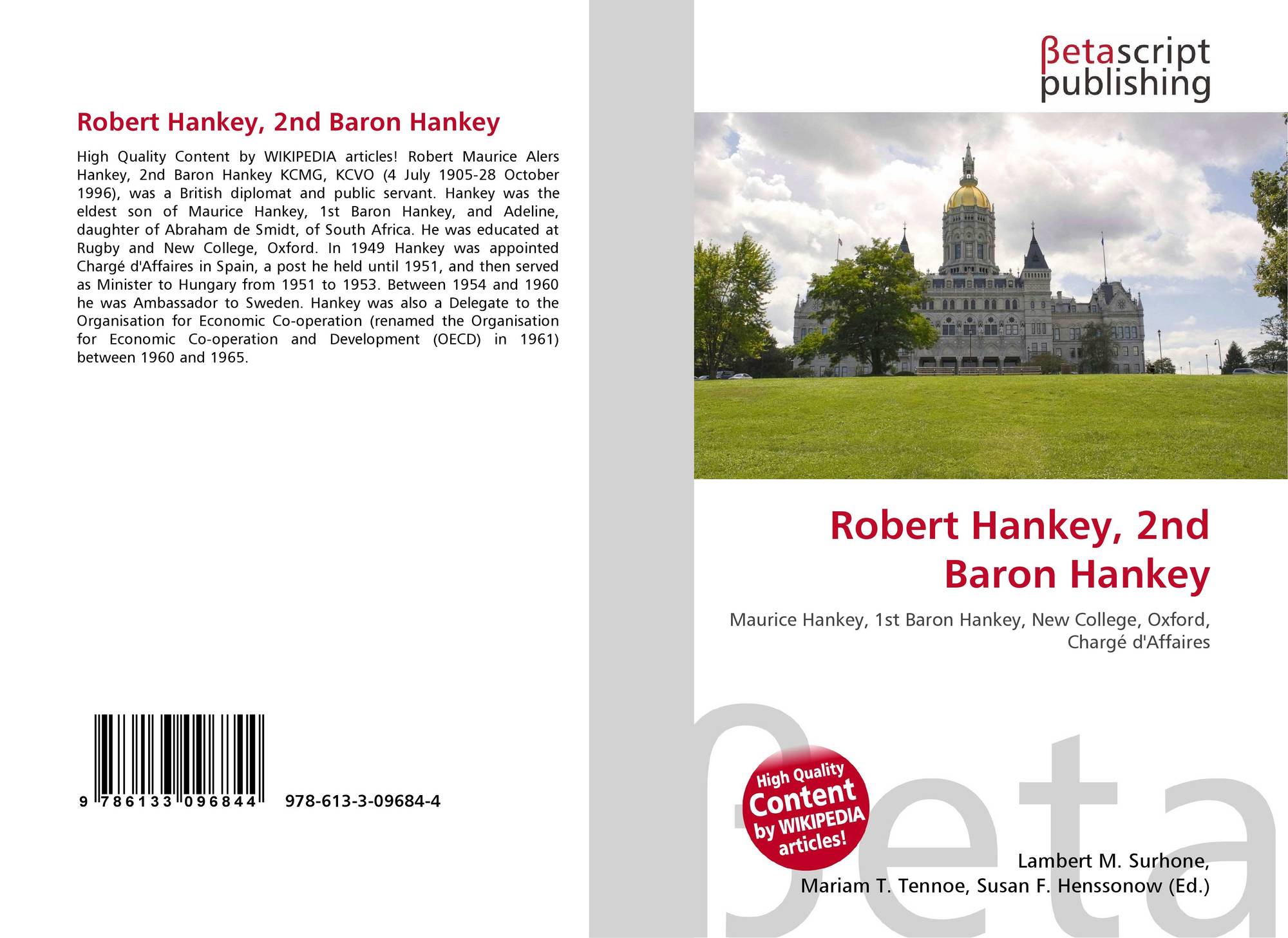 Robert Hankey, 2nd Baron Hankey Alchetron, the free social encyclopedia