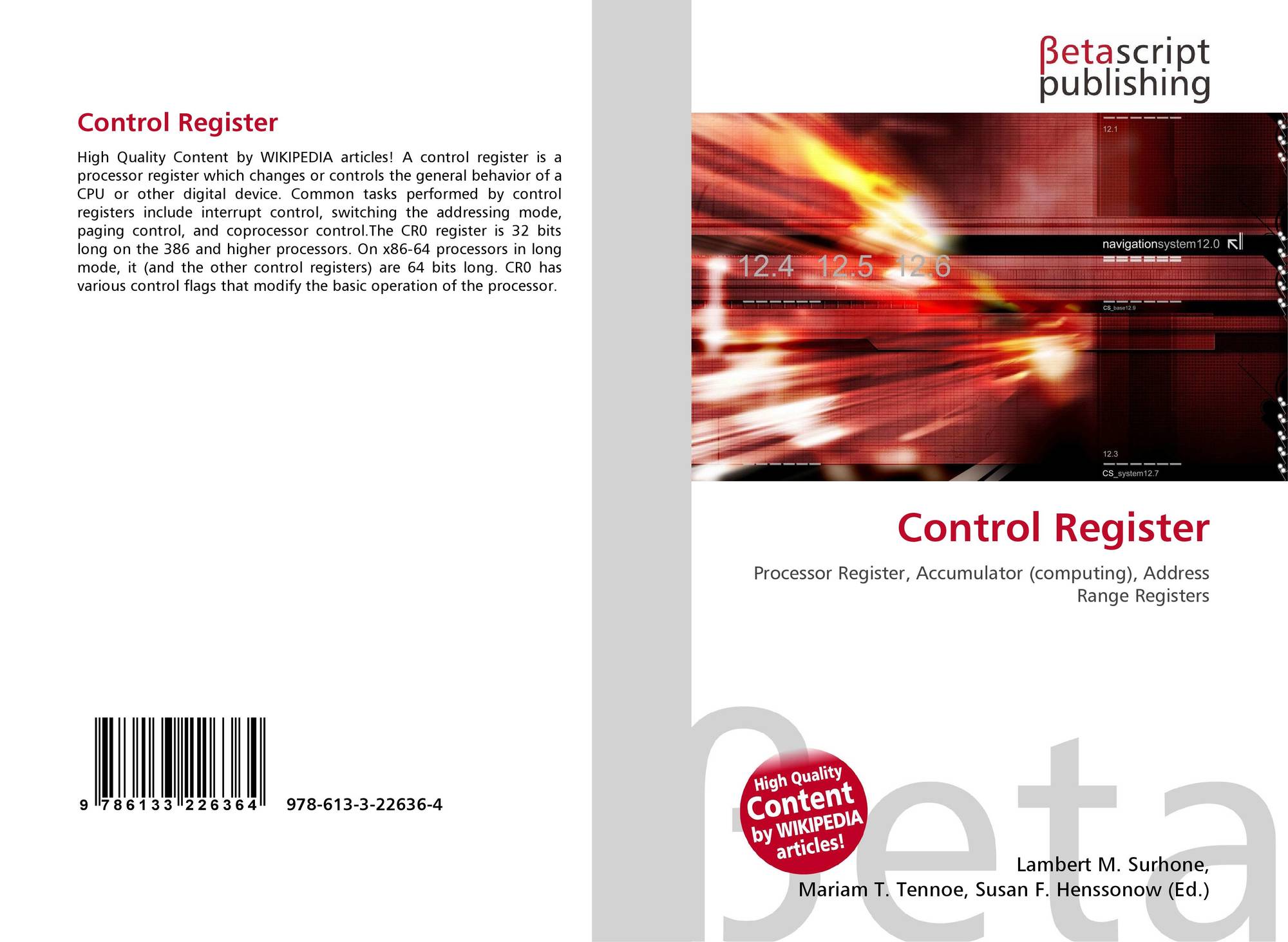 Search Results For Control Register - 