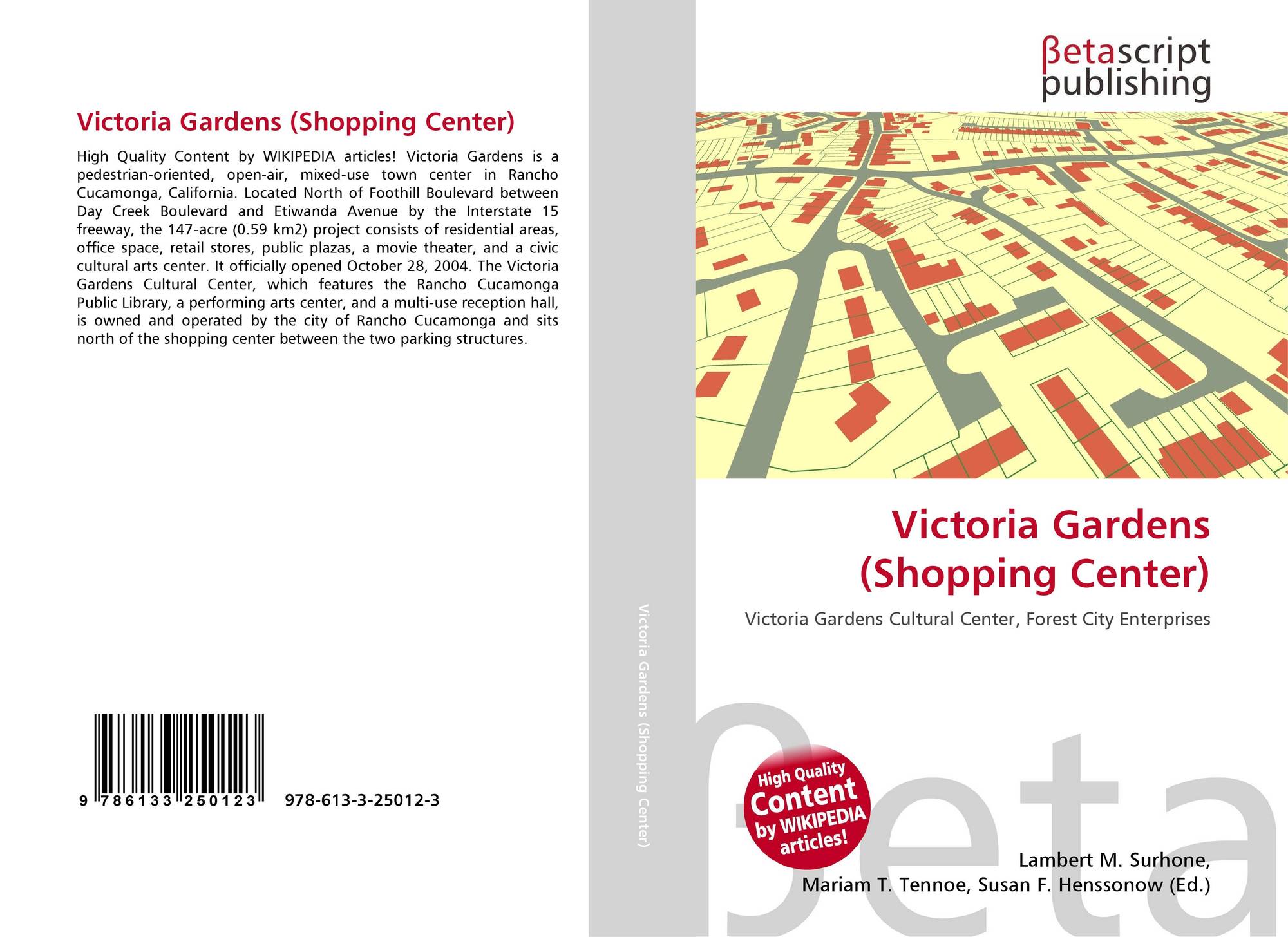 Victoria Gardens Shopping Center 978 613 3 25012 3 6133250127