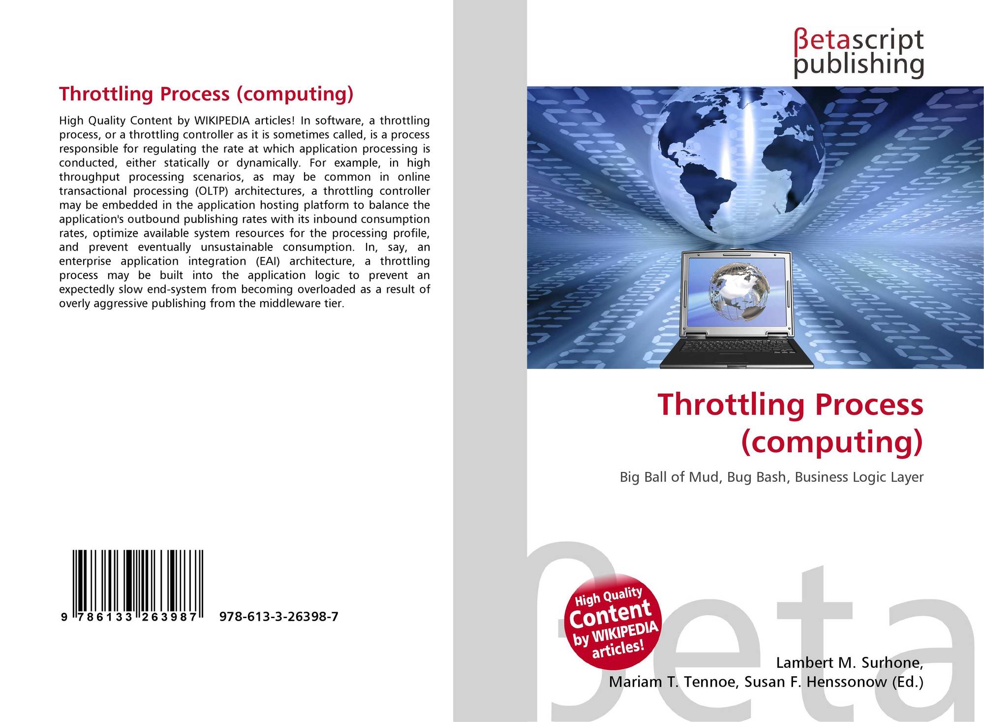 Throttling Process 9786133263987, 6133263989