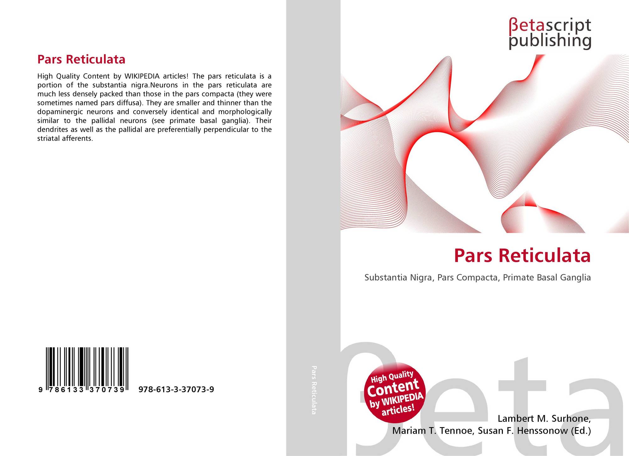 Pars Reticulata 978 613 3 9