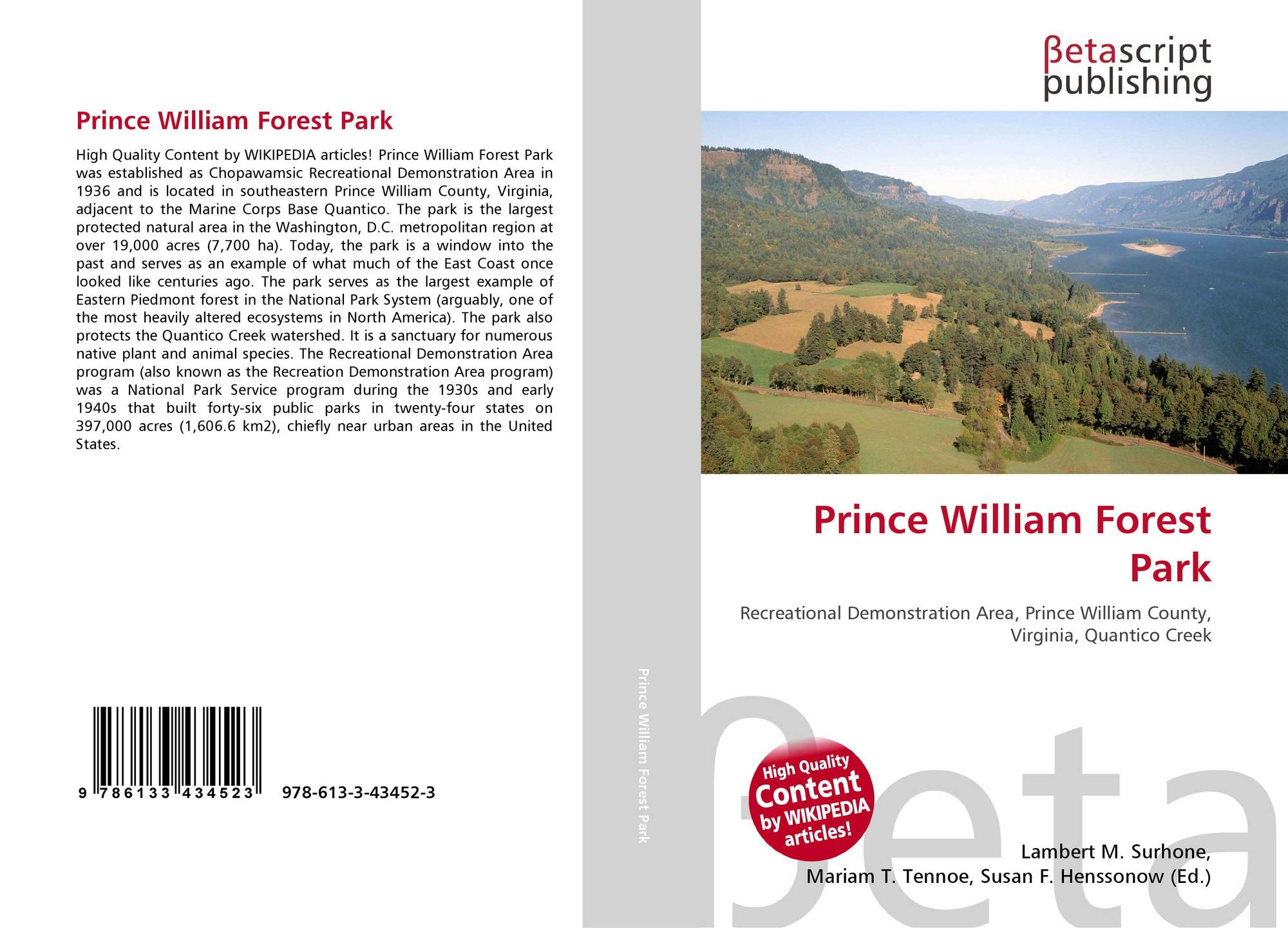 Prince William Forest Park 978 613 3 43452 3 613343452x