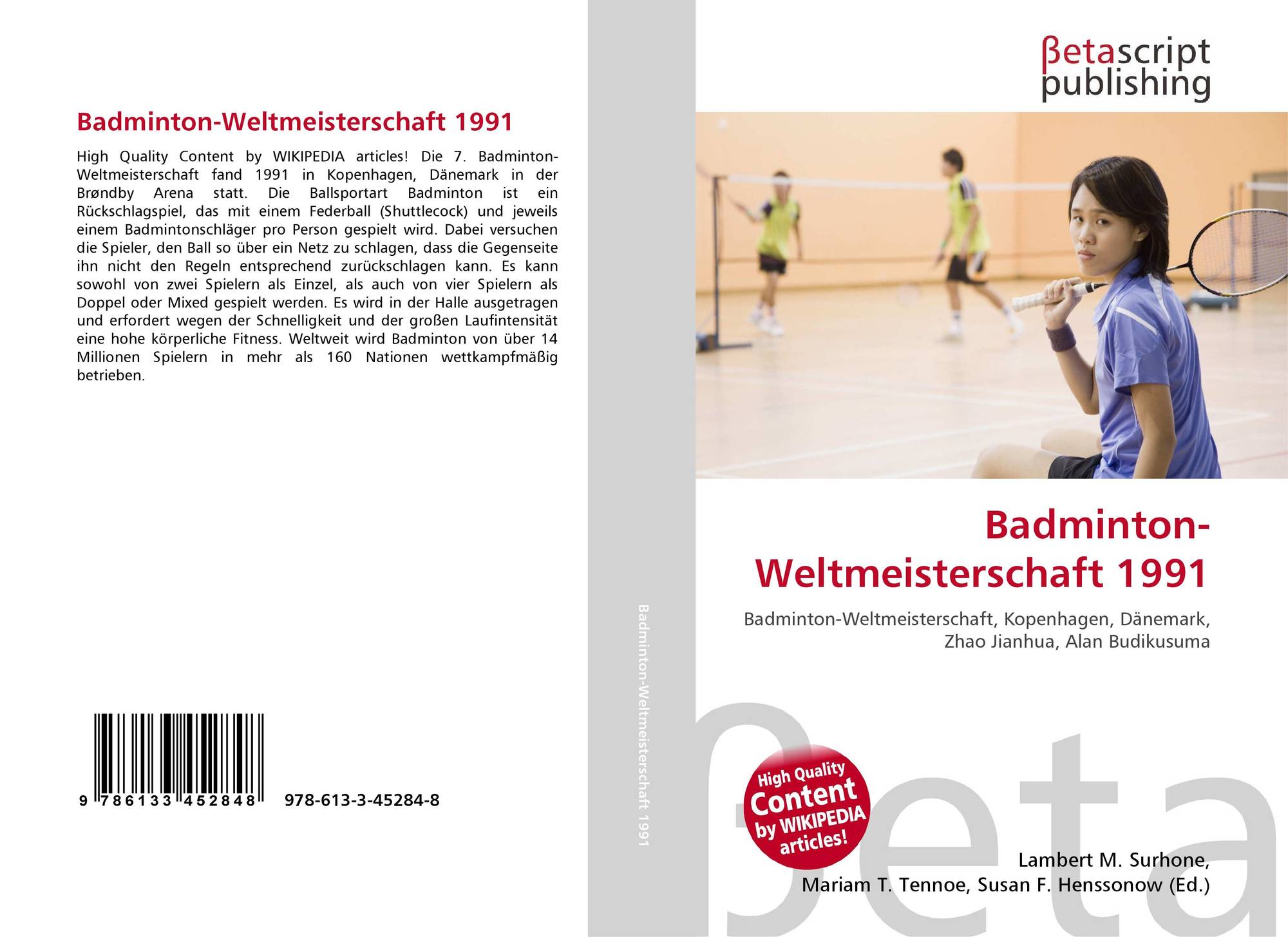 BadmintonWeltmeisterschaft 1991, 9786133452848, 6133452846