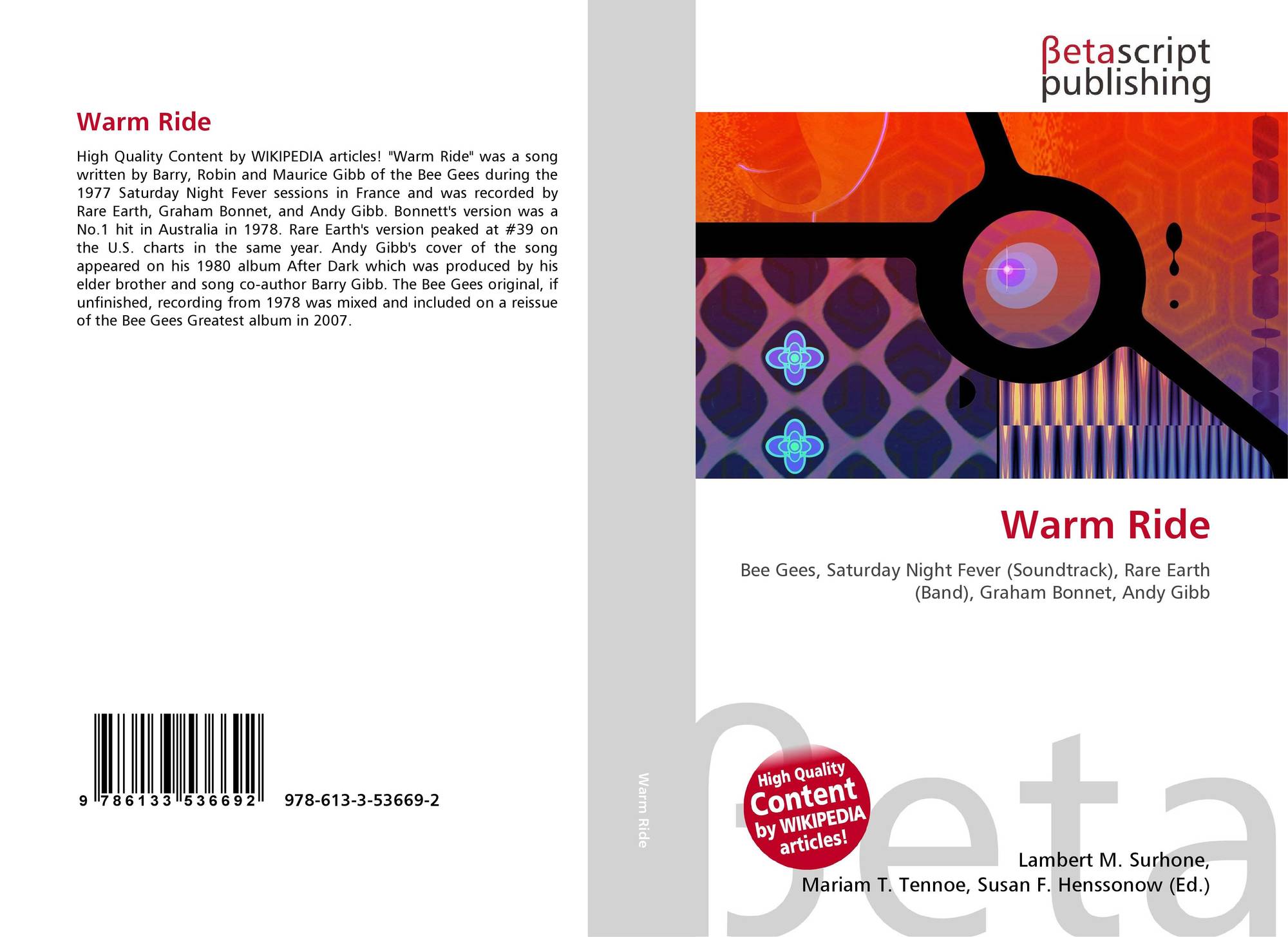 Warm Ride 978 613 3 53669 2 6133536691 9786133536692 morebooks