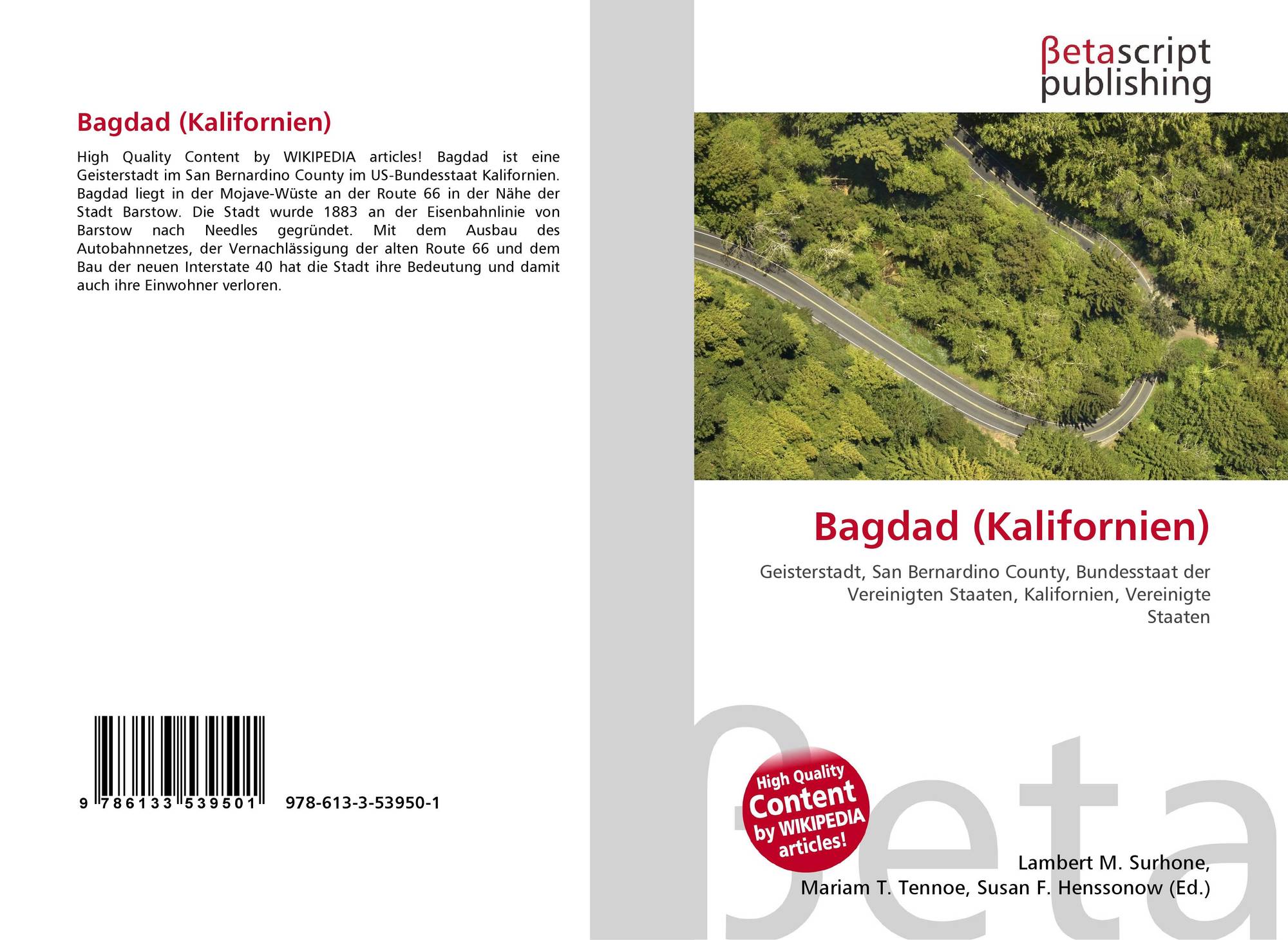 Bagdad Kalifornien 978 613 3 53950 1 613353950x 9786133539501