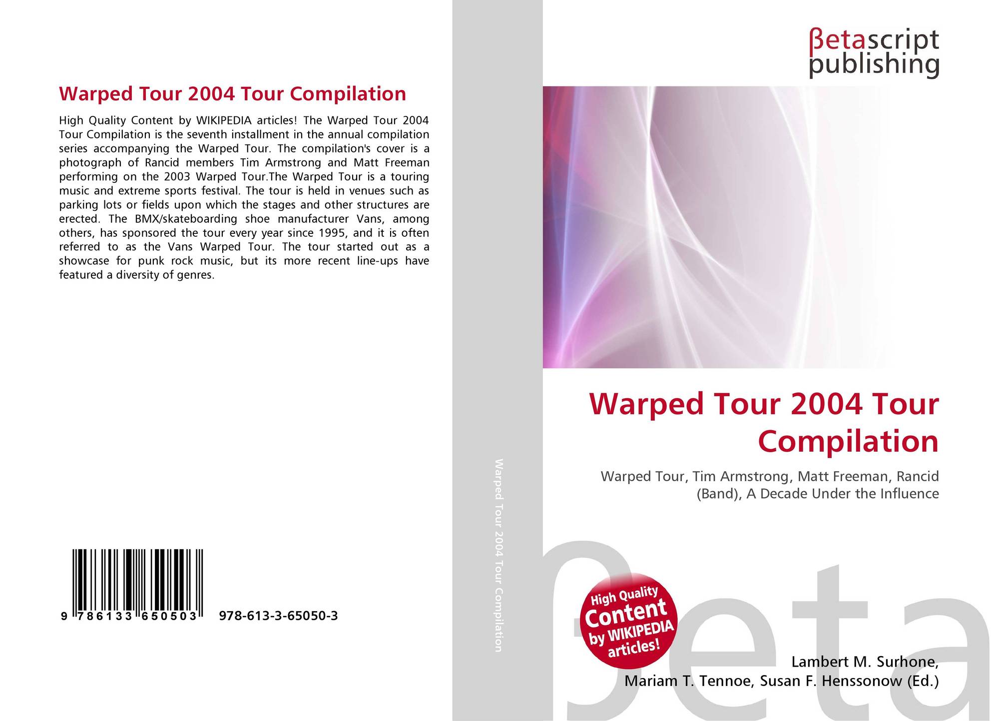 warped tour 2004 tour compilation