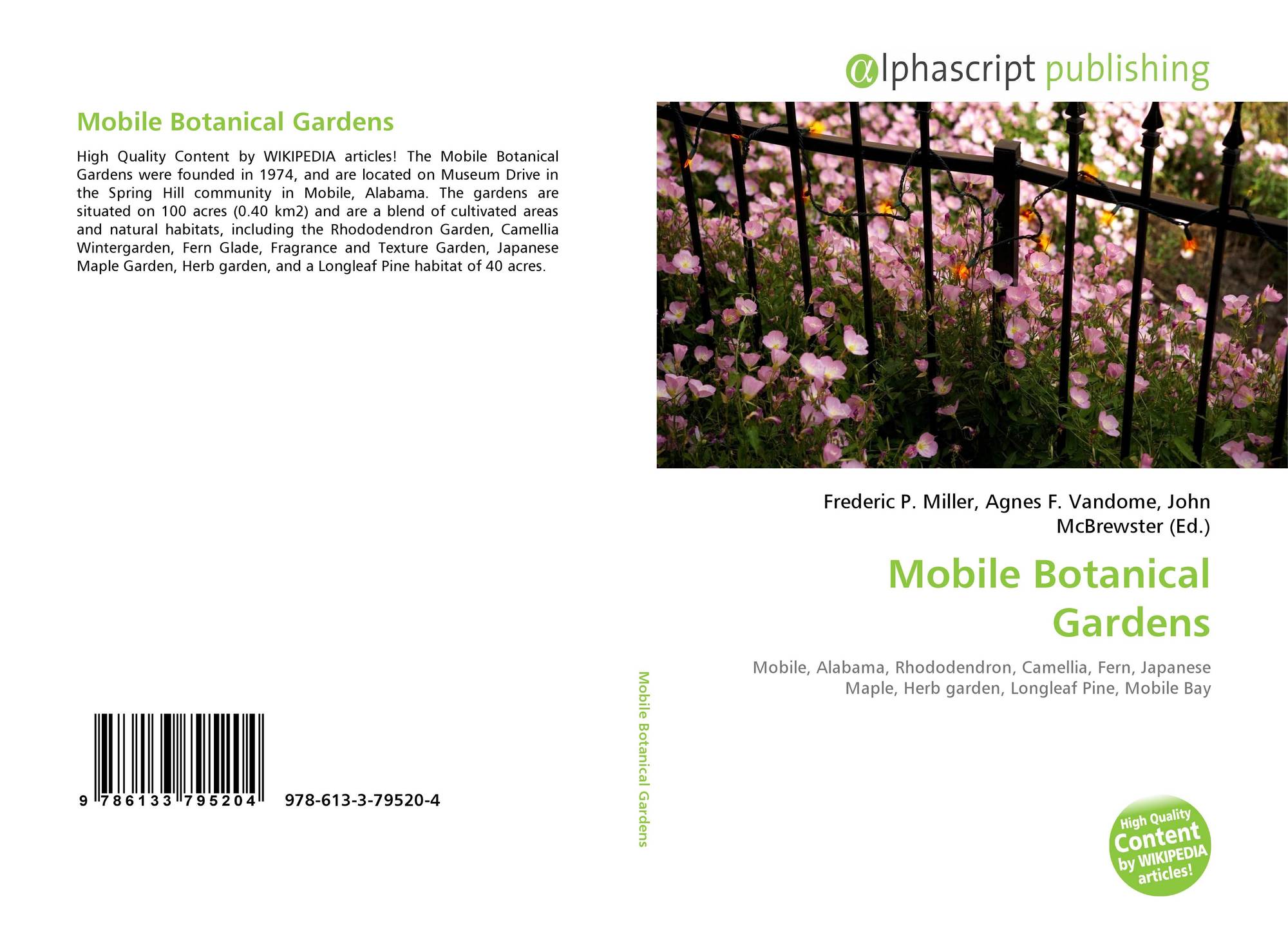 Mobile Botanical Gardens 978 613 3 79520 4 6133795204 9786133795204