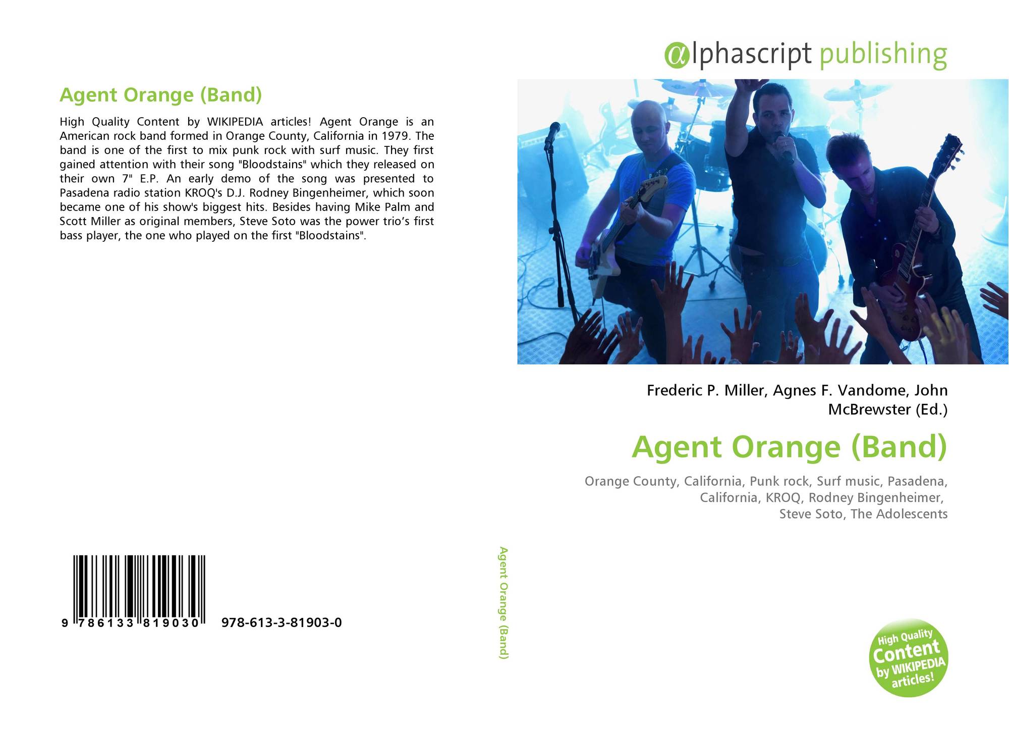 Agent Orange Band 978 613 3 0