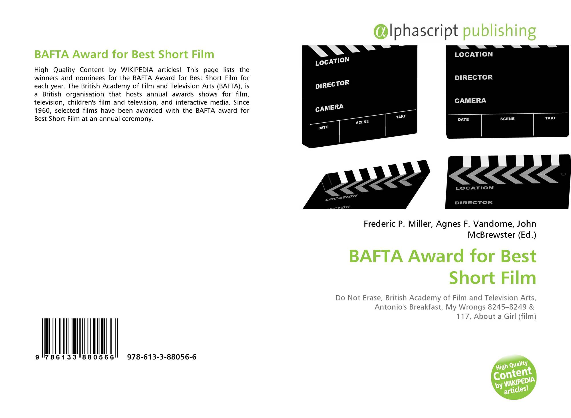 bafta award for best short film