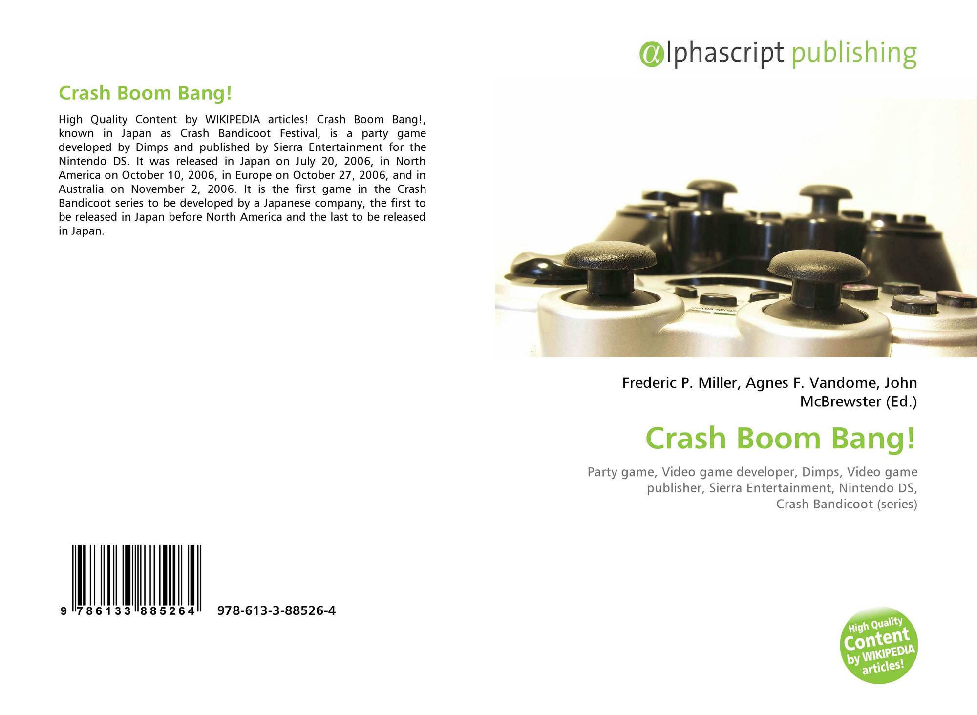 crash crash boom crash crash boom
