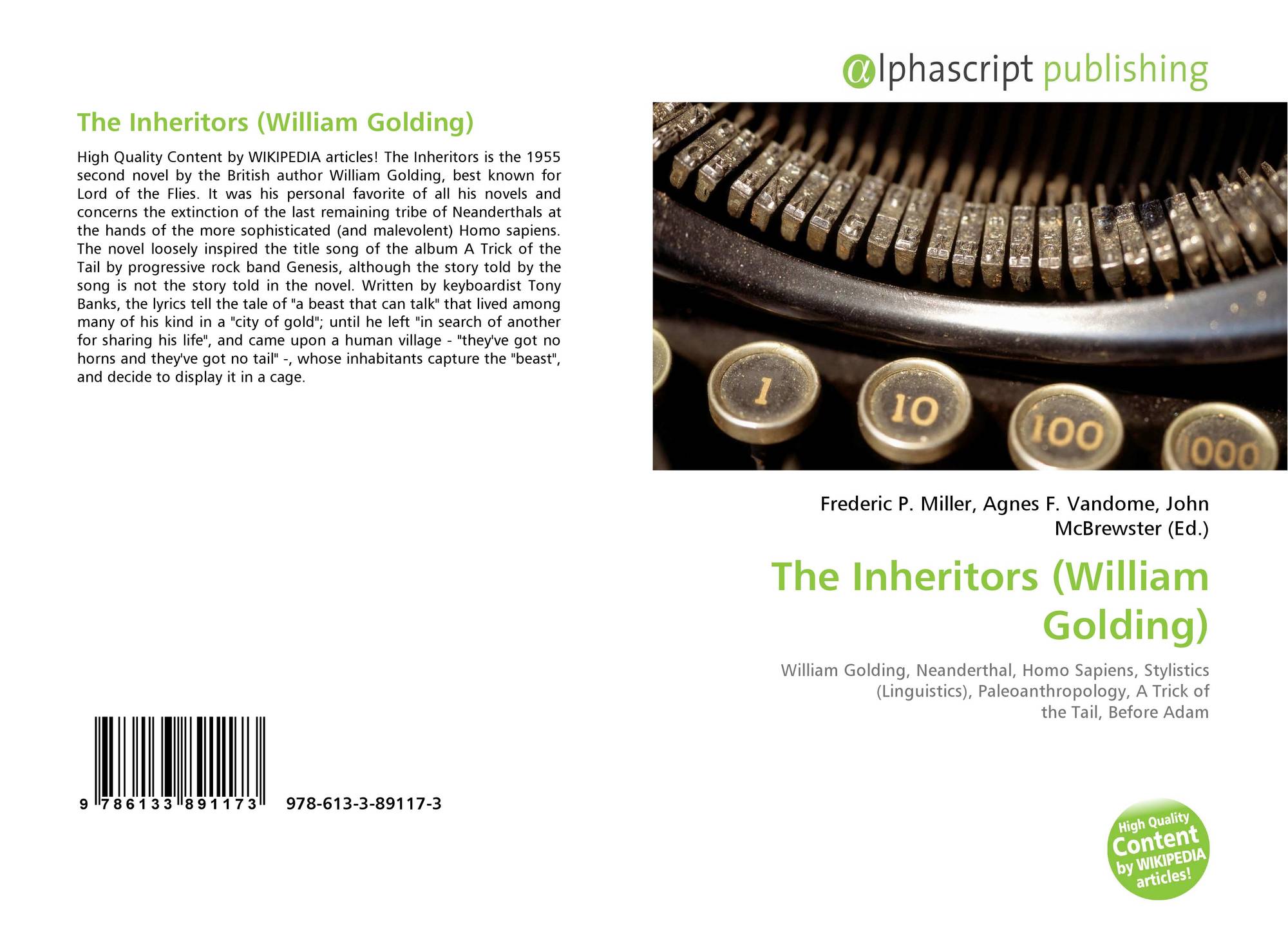the inheritors golding novel